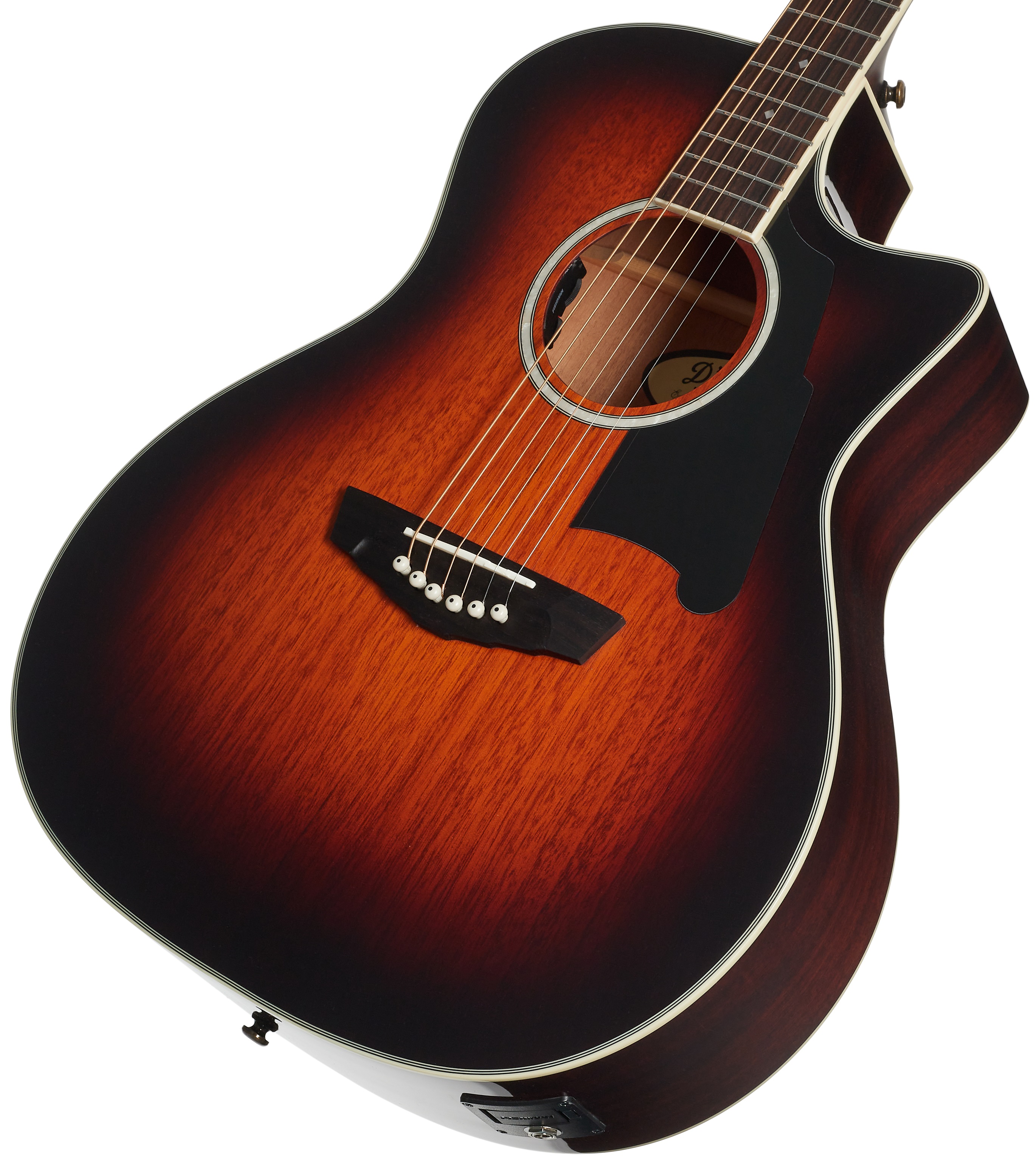 D'Angelico Excel Gramercy Mahogany Burst (obrázek 3)