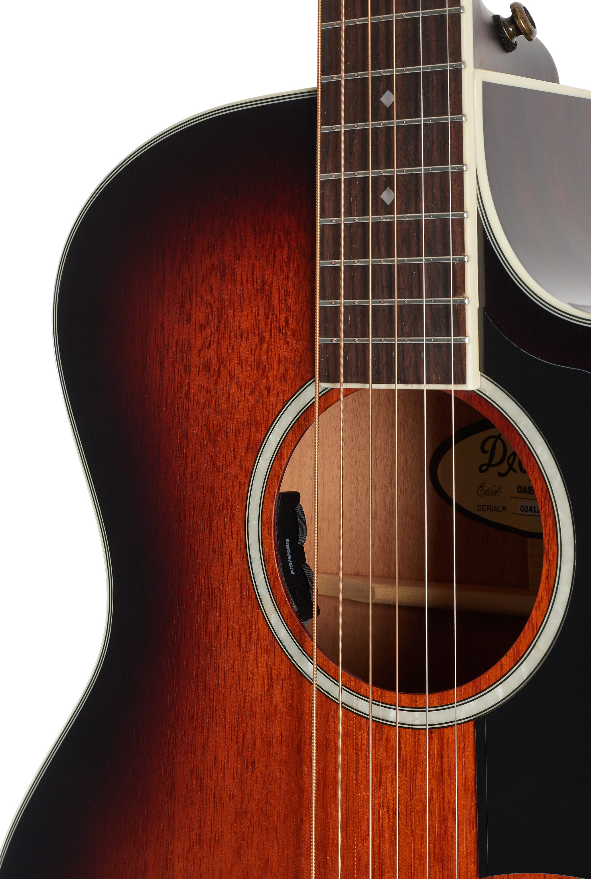 D'Angelico Excel Gramercy Mahogany Burst (obrázek 4)