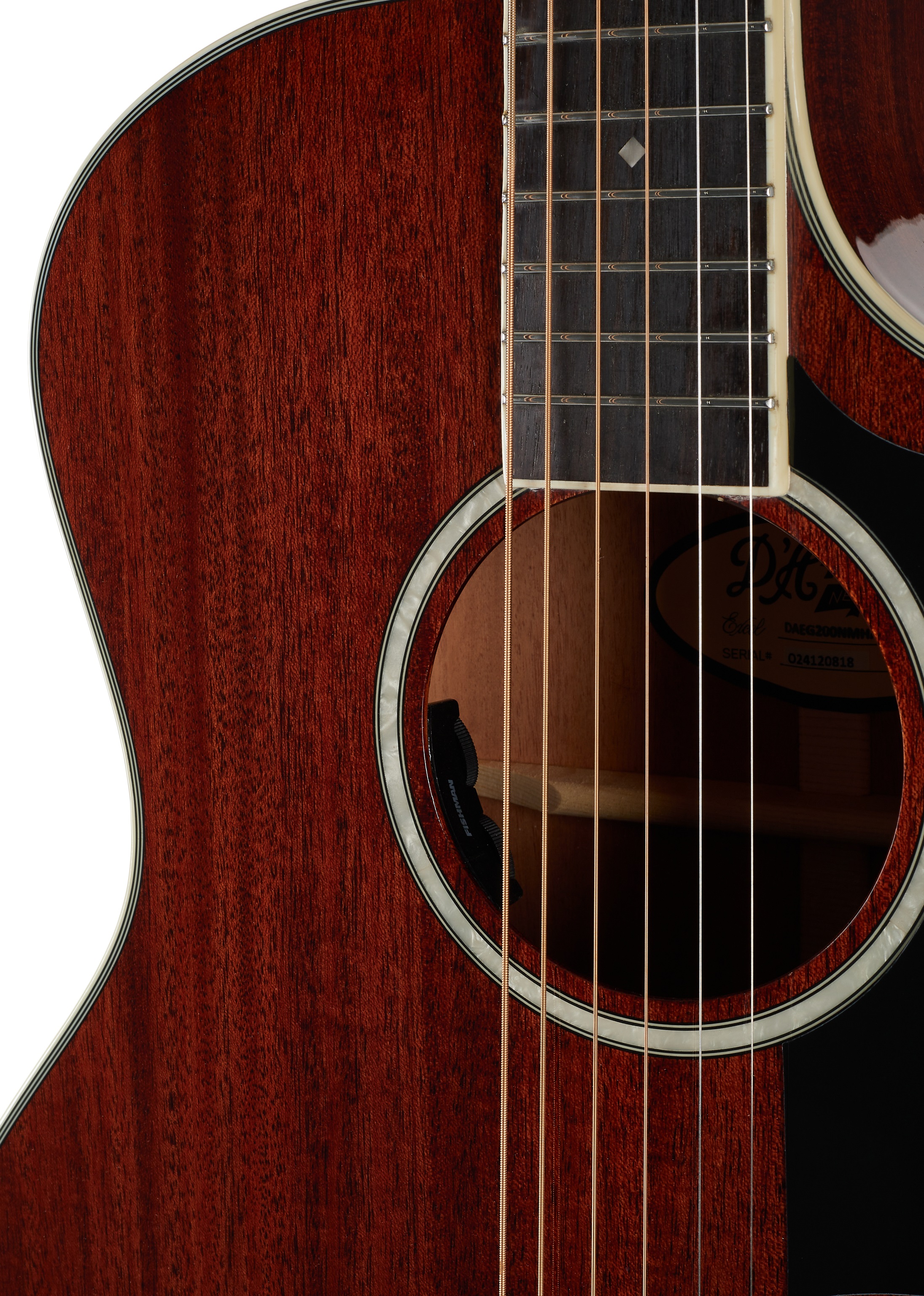 D'Angelico Excel Gramercy Natural Mahogany (obrázek 4)
