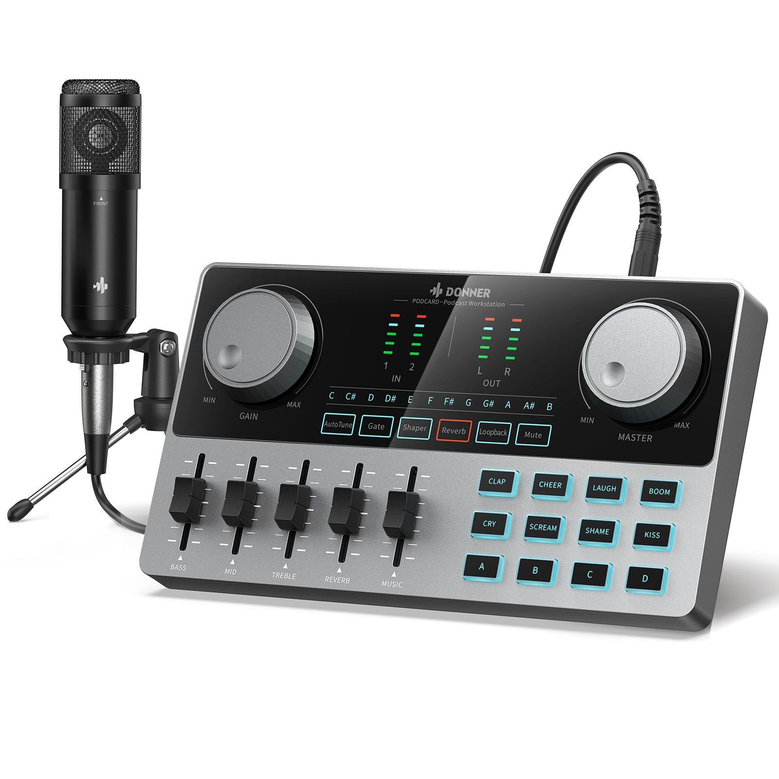 Levně DONNER Podcast Equipment Bundle