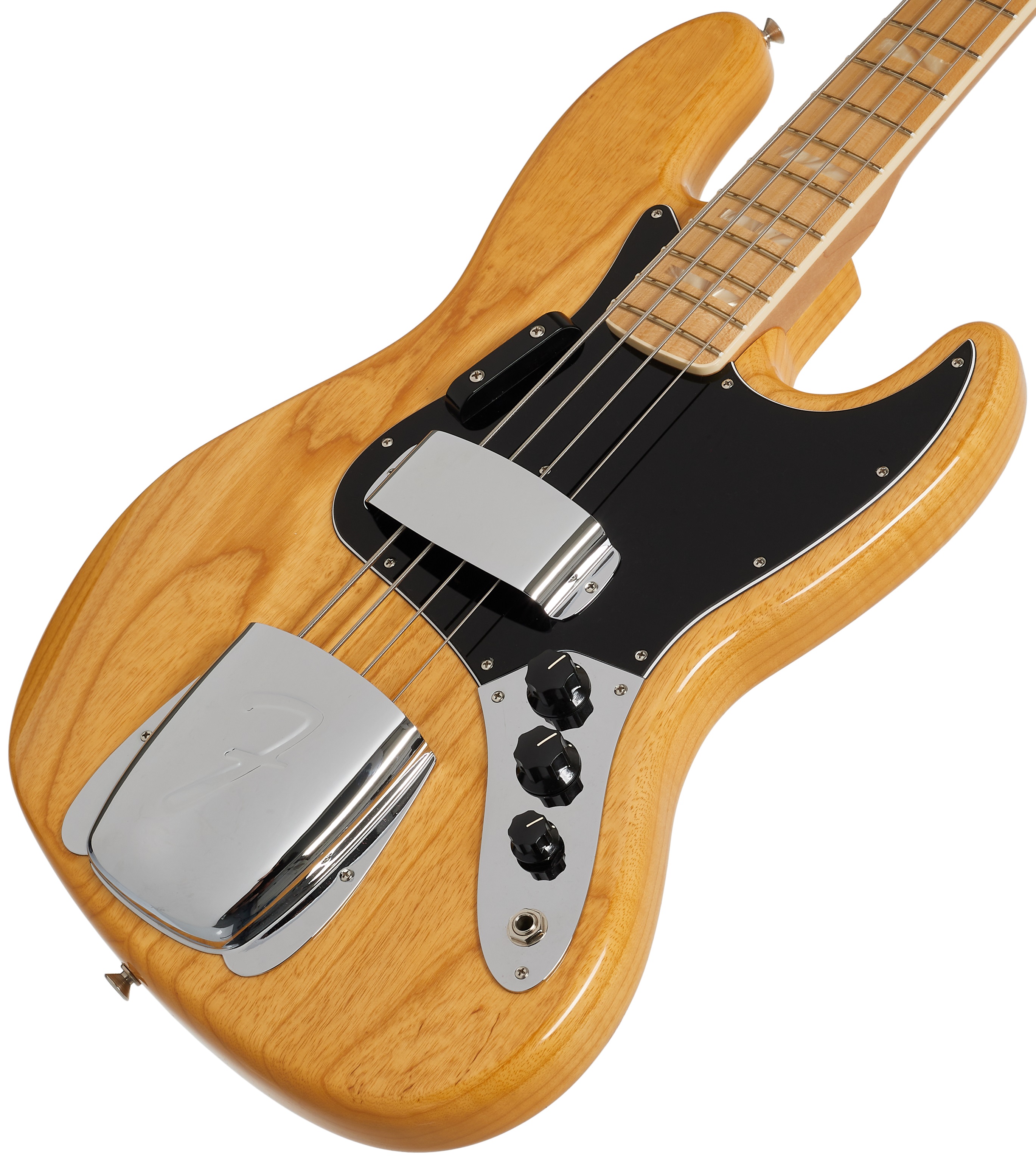 Fender Custom Shop 75 Jazz Bass NOS Aged Natural (obrázek 3)