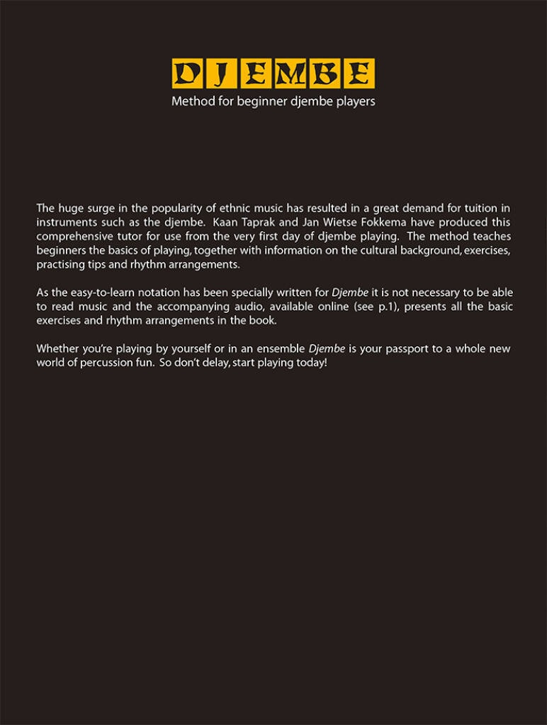 MS Djembe - Method for beginner djembe players (obrázek 5)