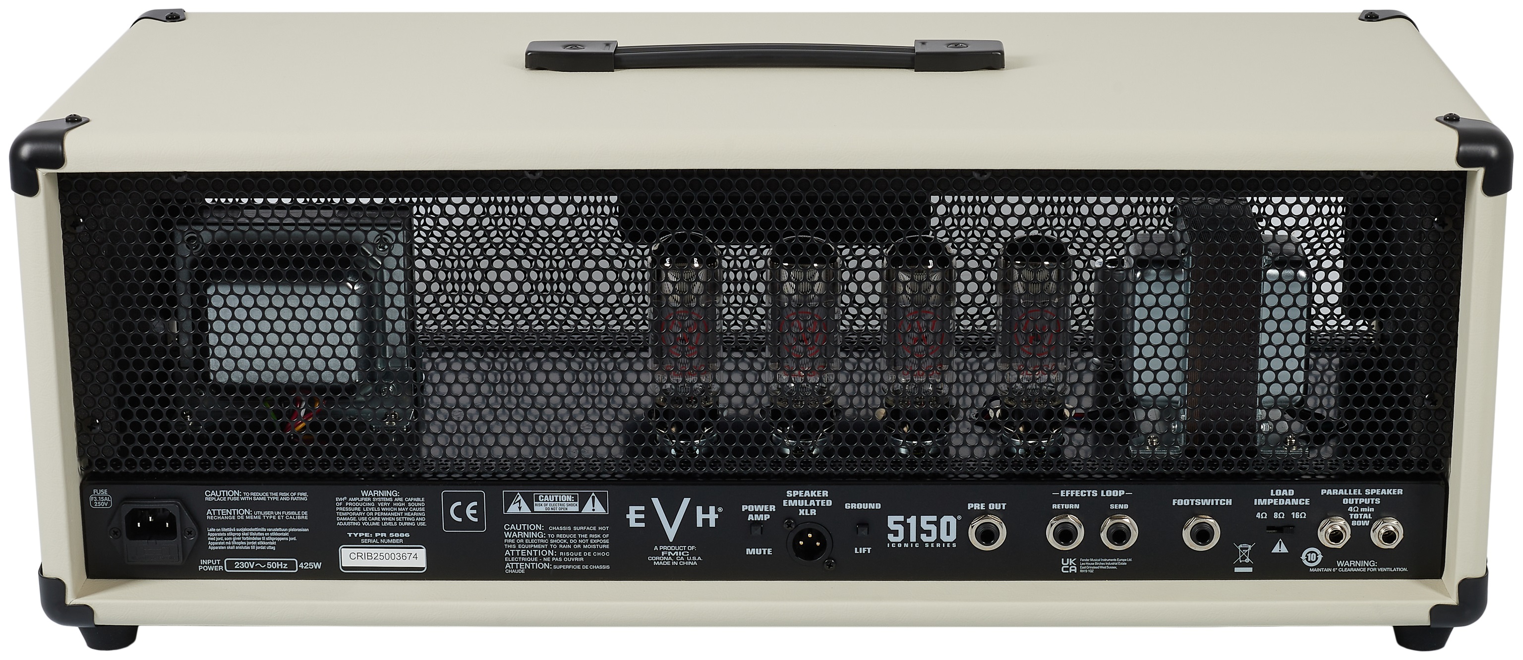 EVH 5150 Iconic 80W Head Ivory (obrázek 4)