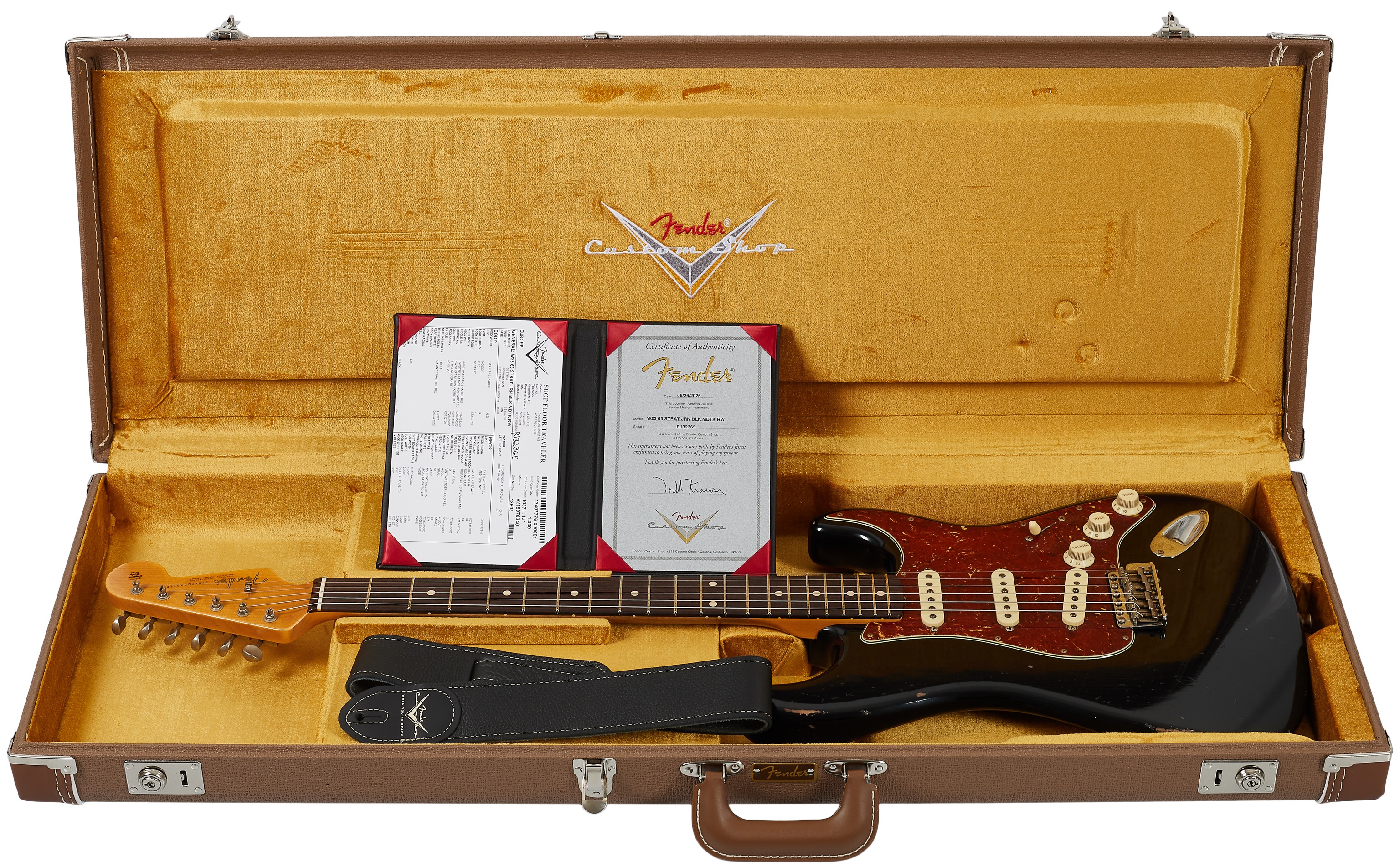 Fender Custom Shop Custom 63 Stratocaster JRN Relic Masterbuilt by Tod (obrázek 6)