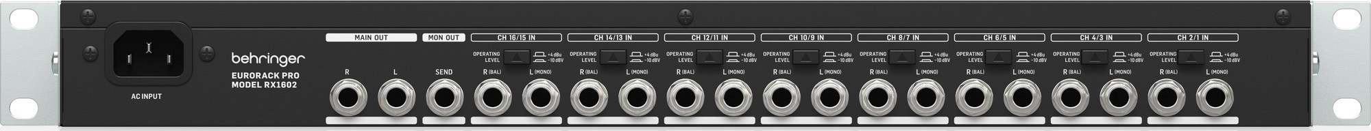Behringer RX1602 V2 (obrázek 4)