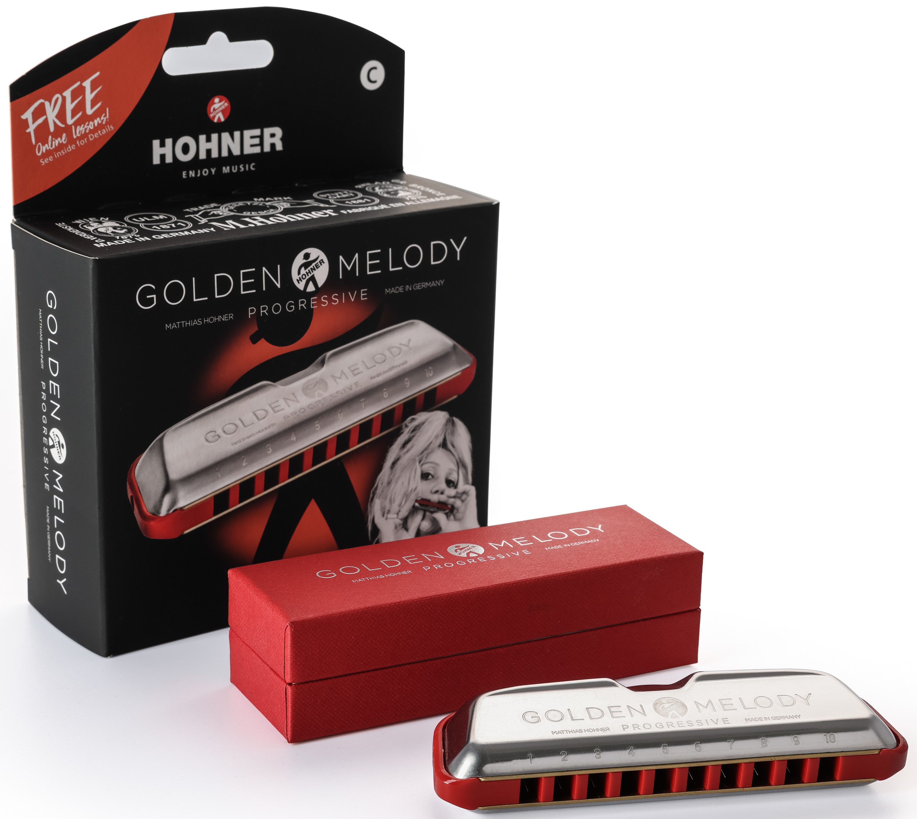 Hohner Golden Melody Progressive Bb-major (obrázek 7)