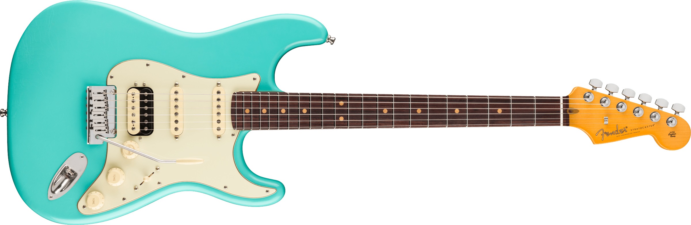 Levně Fender American Ultra Luxe Vintage 60s Stratocaster HSS RW SFG