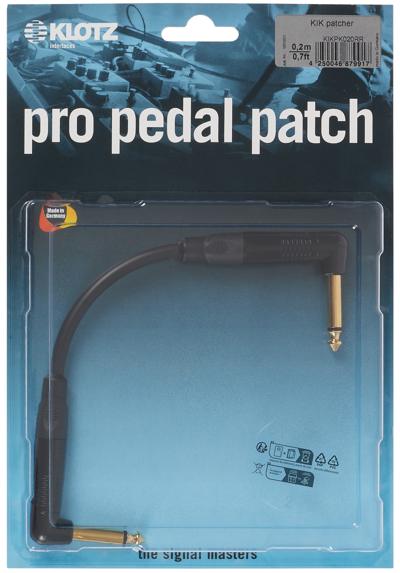 Klotz KIK Pedal Patcher 0,2 m RR (obrázek 3)