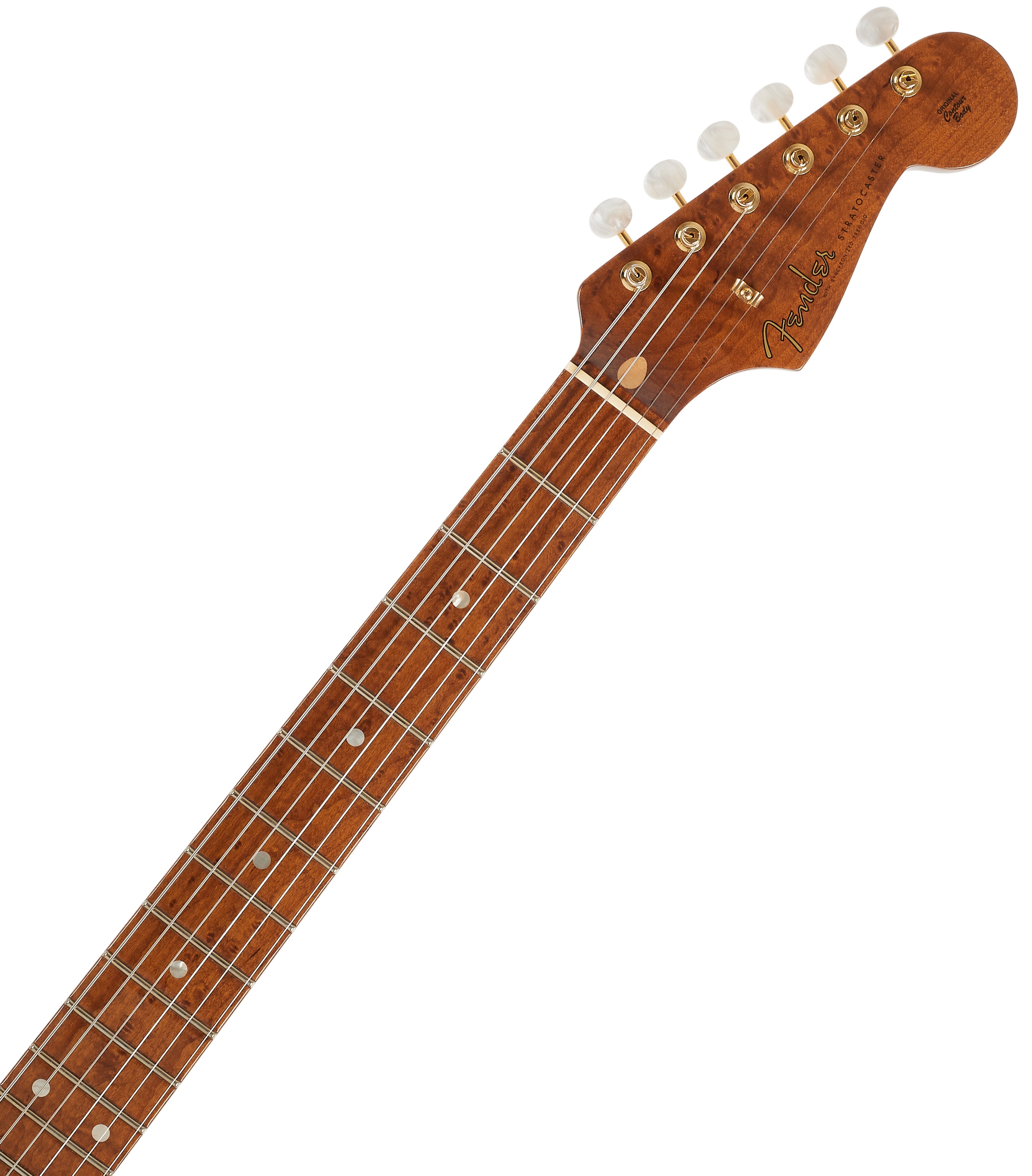 Fender Custom Shop American Custom Stratocaster NOS MN Aged Fiesta Red (obrázek 4)