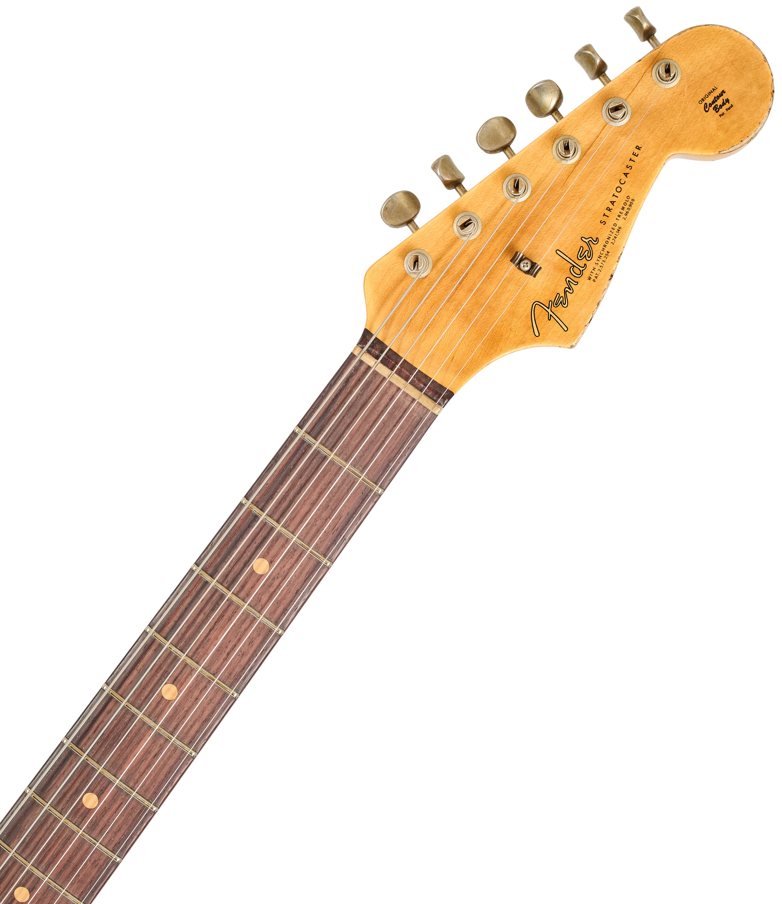 Fender Custom Shop L-Series 64 Stratocaster Black Pearl (obrázek 5)