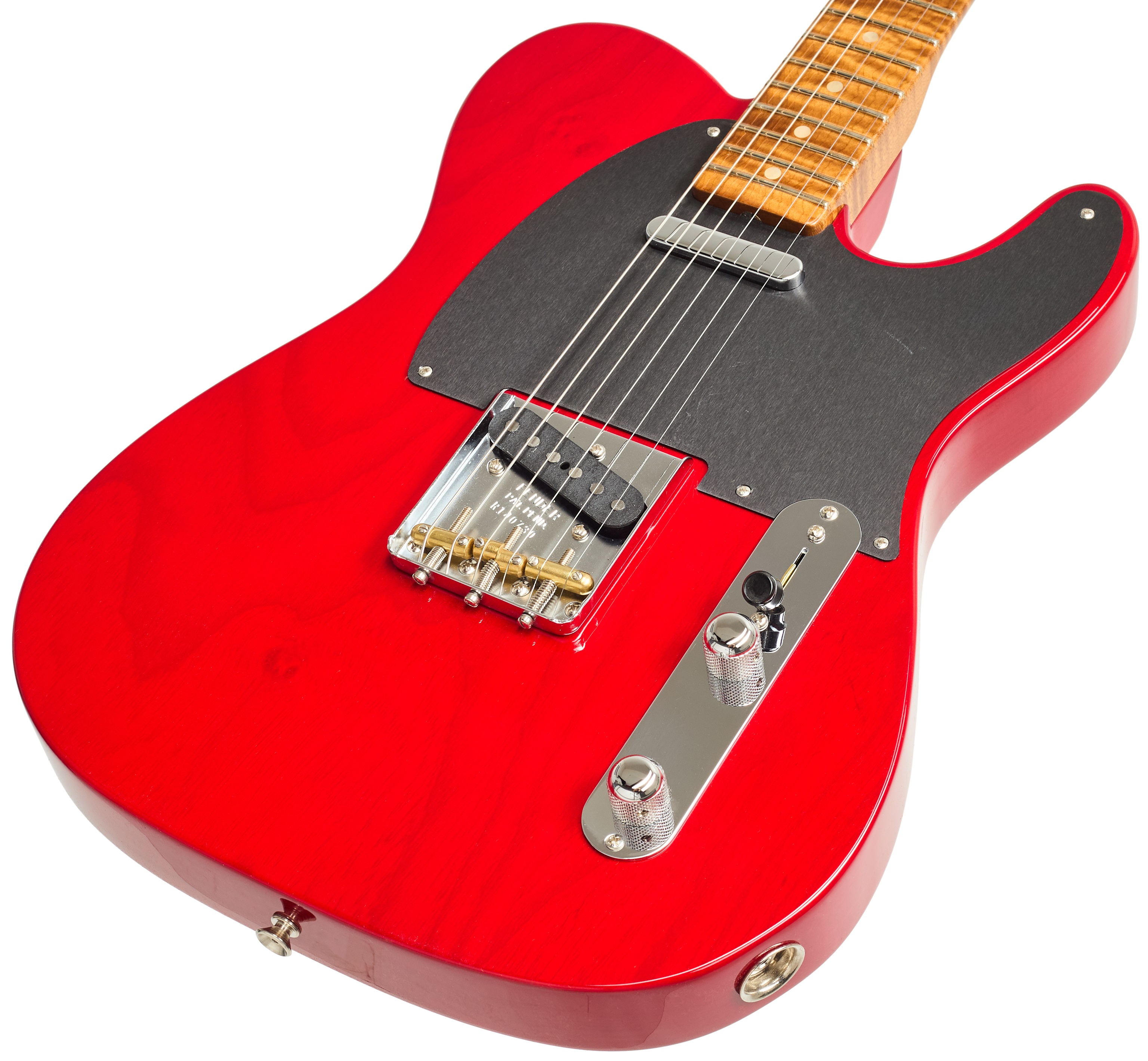 Fender Custom Shop American Custom Telecaster NOS Crimson Trans (obrázek 3)