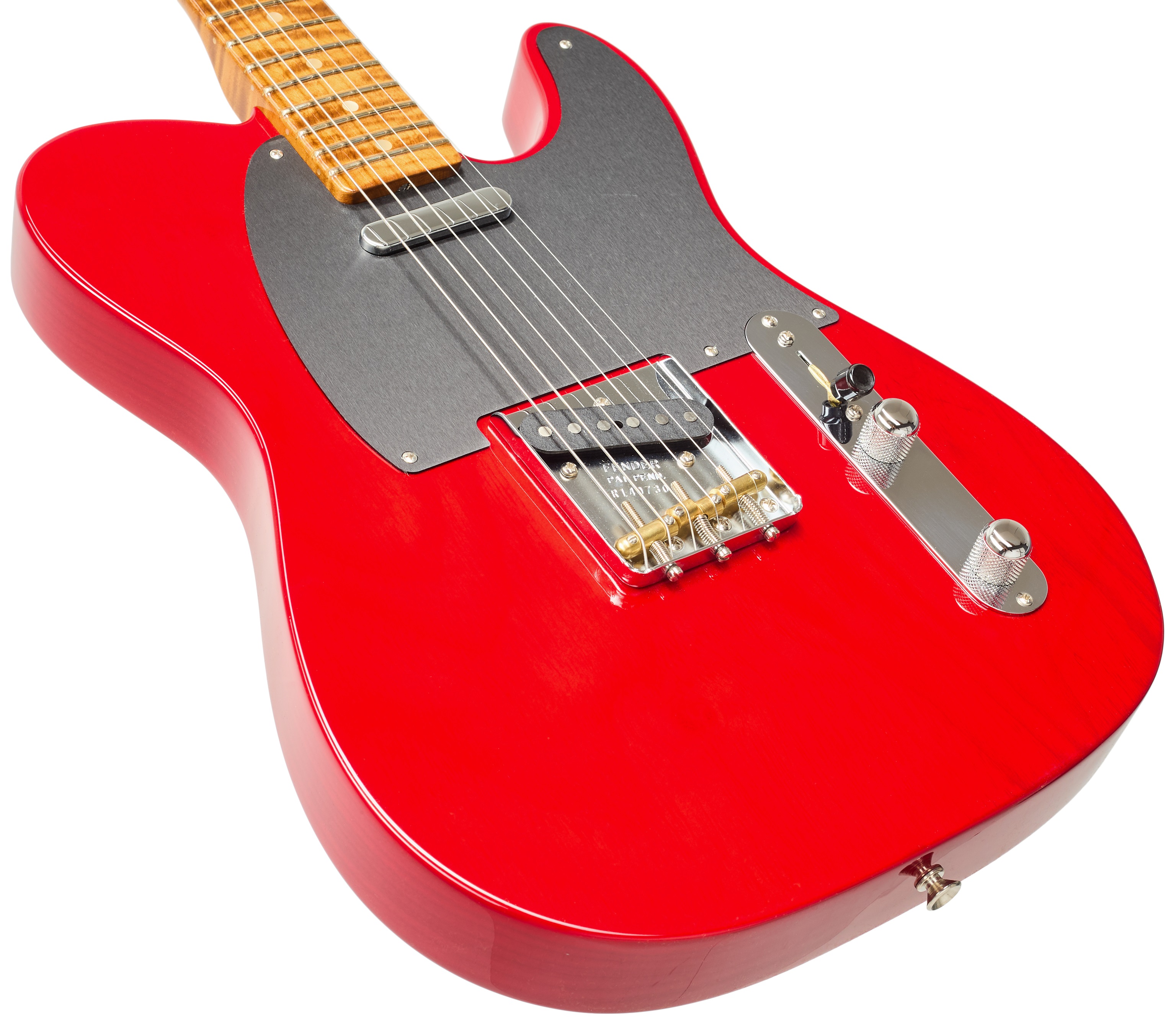 Fender Custom Shop American Custom Telecaster NOS Crimson Trans (obrázek 4)