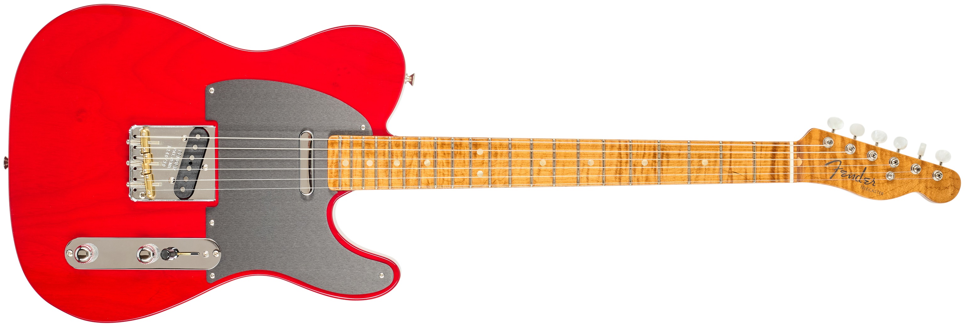 Levně Fender Custom Shop American Custom Telecaster NOS Crimson Trans