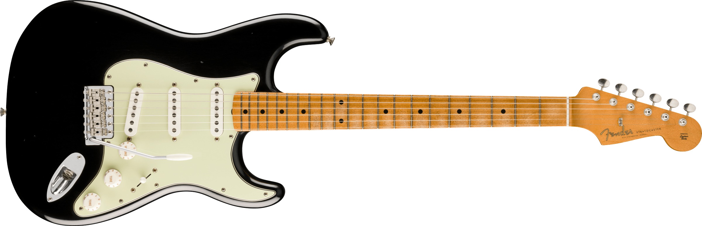 Levně Fender Vintera II Road Worn 60s Stratocaster MN Black