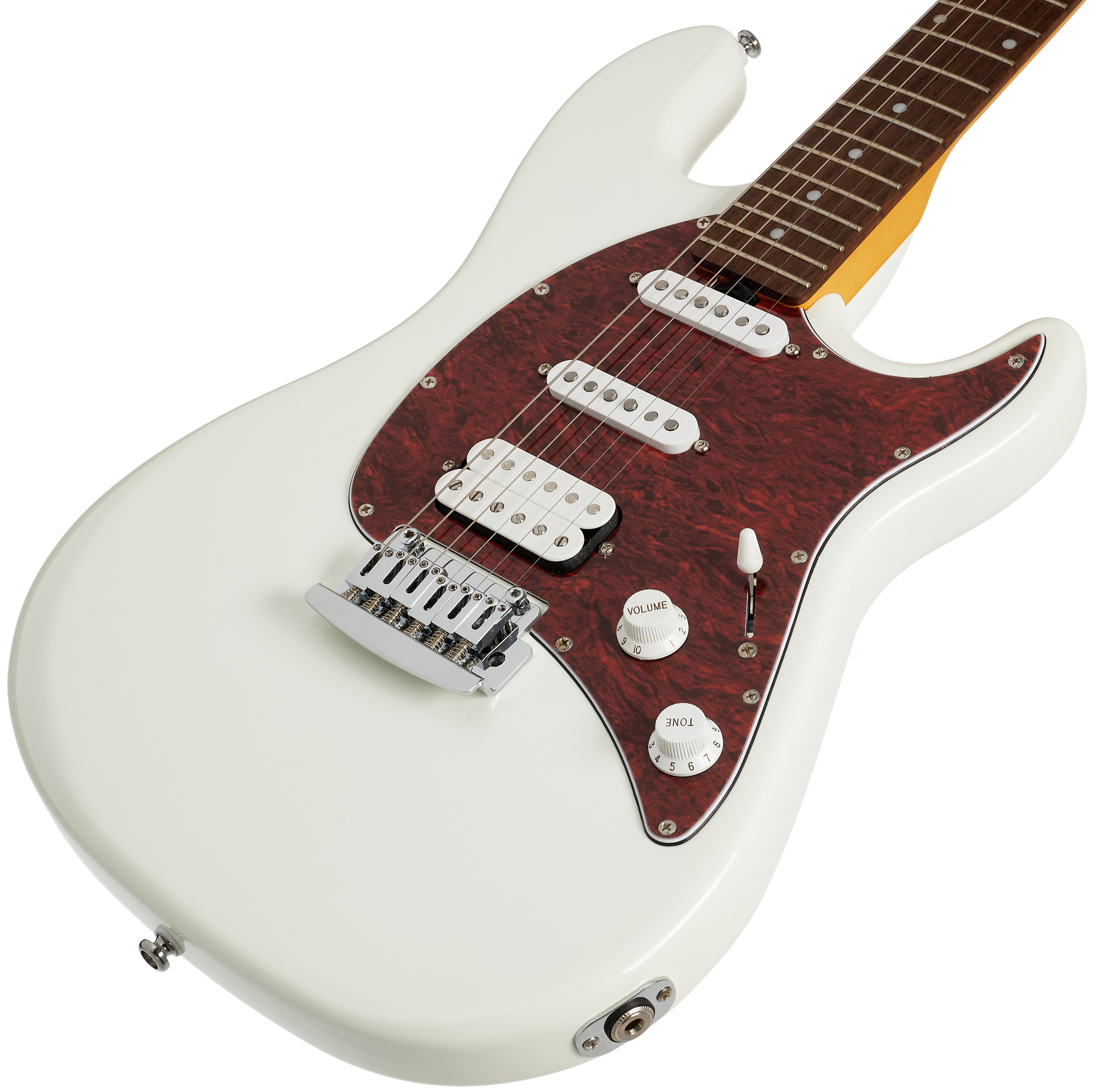Sterling by Music Man SUB Cutlass CT30HSS Olympic White (obrázek 3)