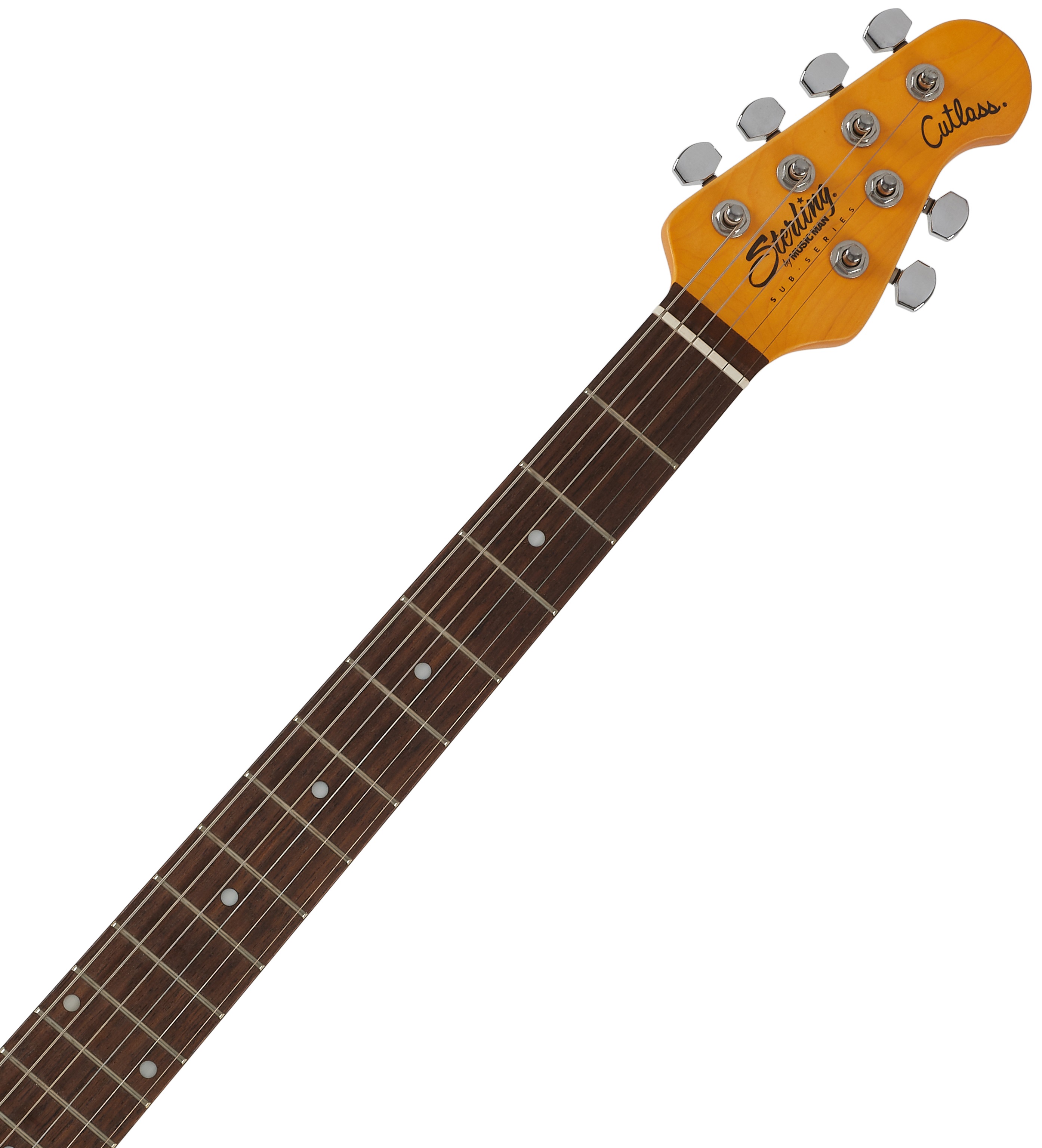 Sterling by Music Man SUB Cutlass CT30HSS Olympic White (obrázek 4)
