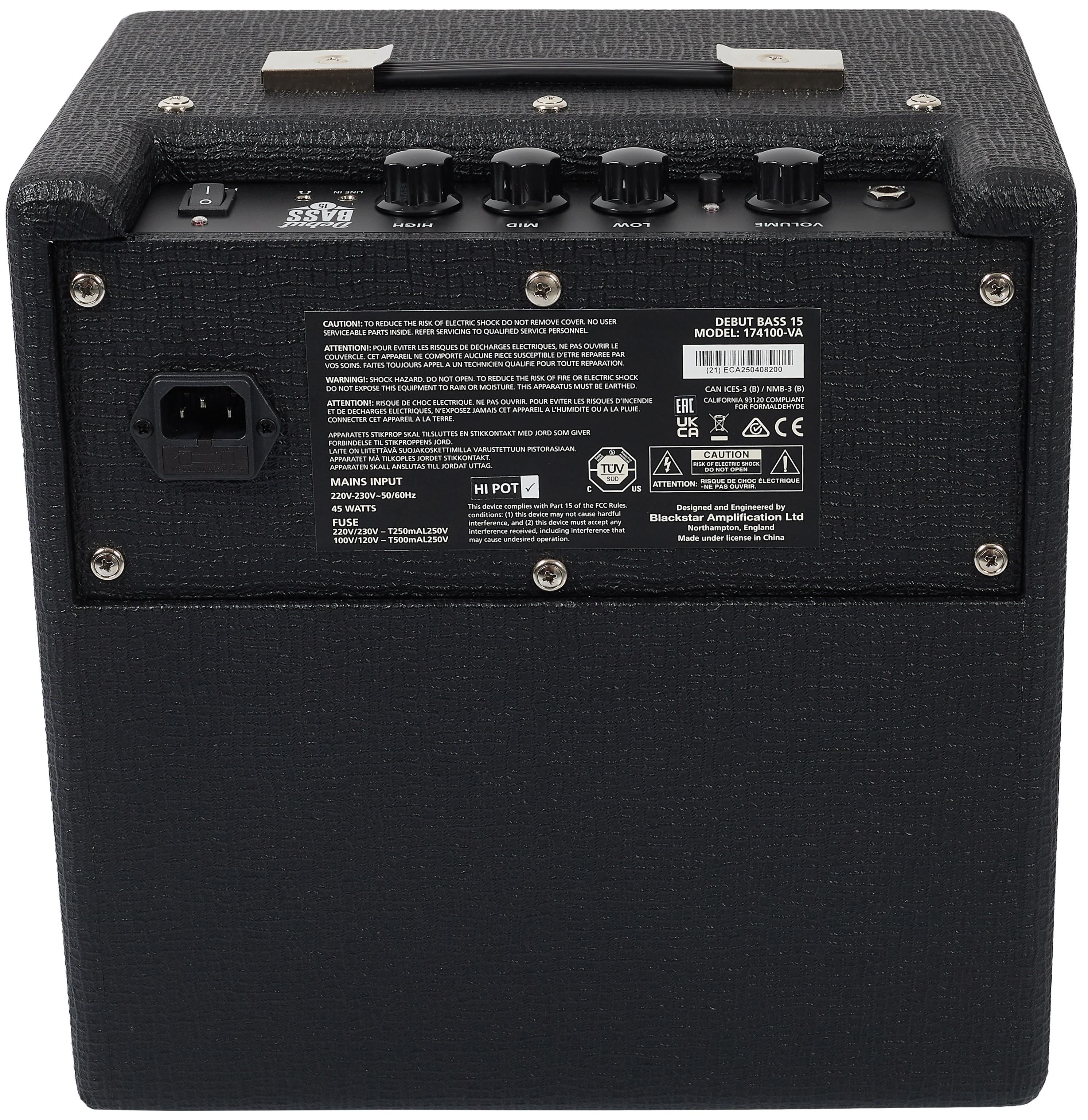 Blackstar Debut Bass 15 (obrázek 5)