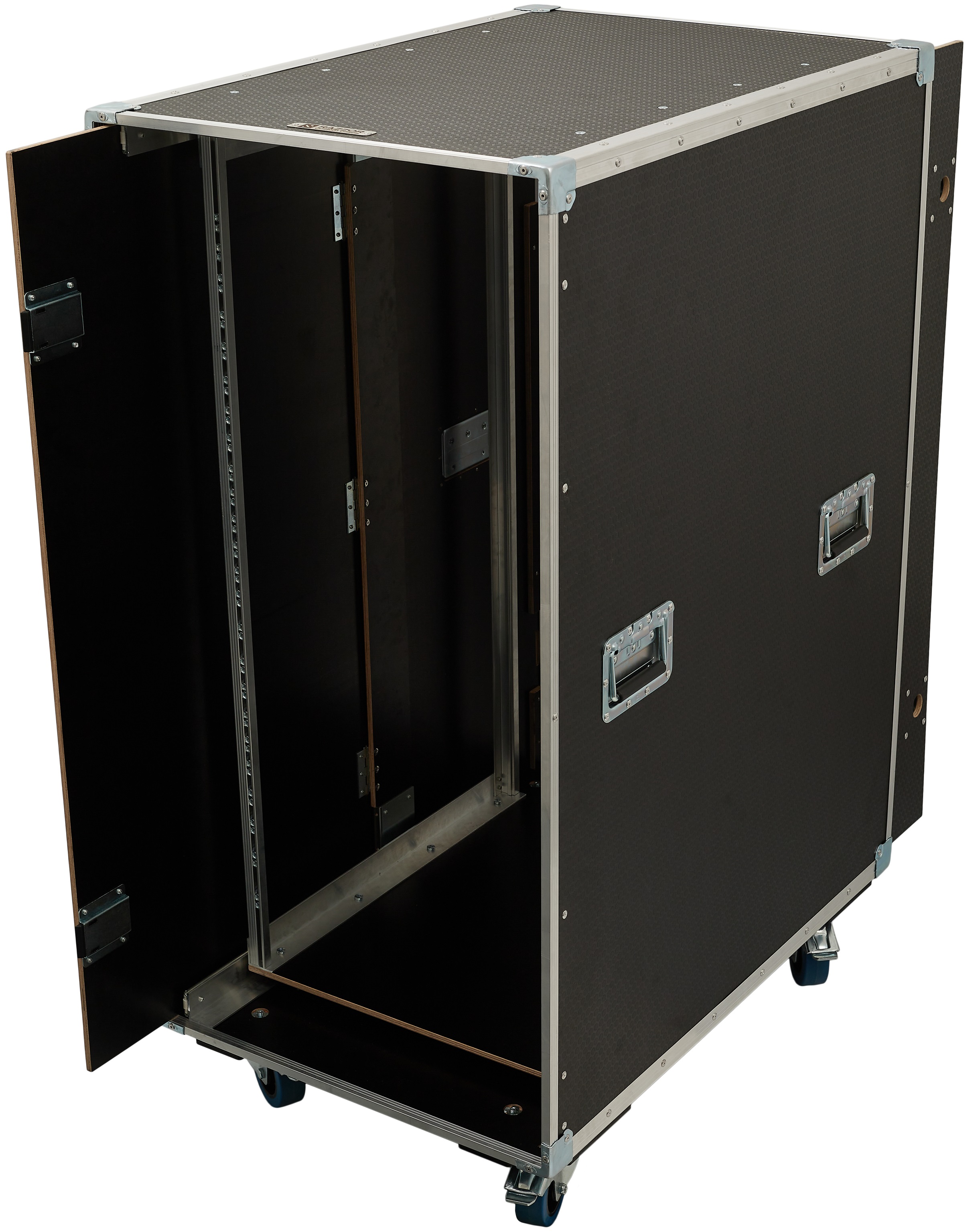 Razzor Cases HEXA 24U sliding door rack 600, odpružený (obrázek 4)