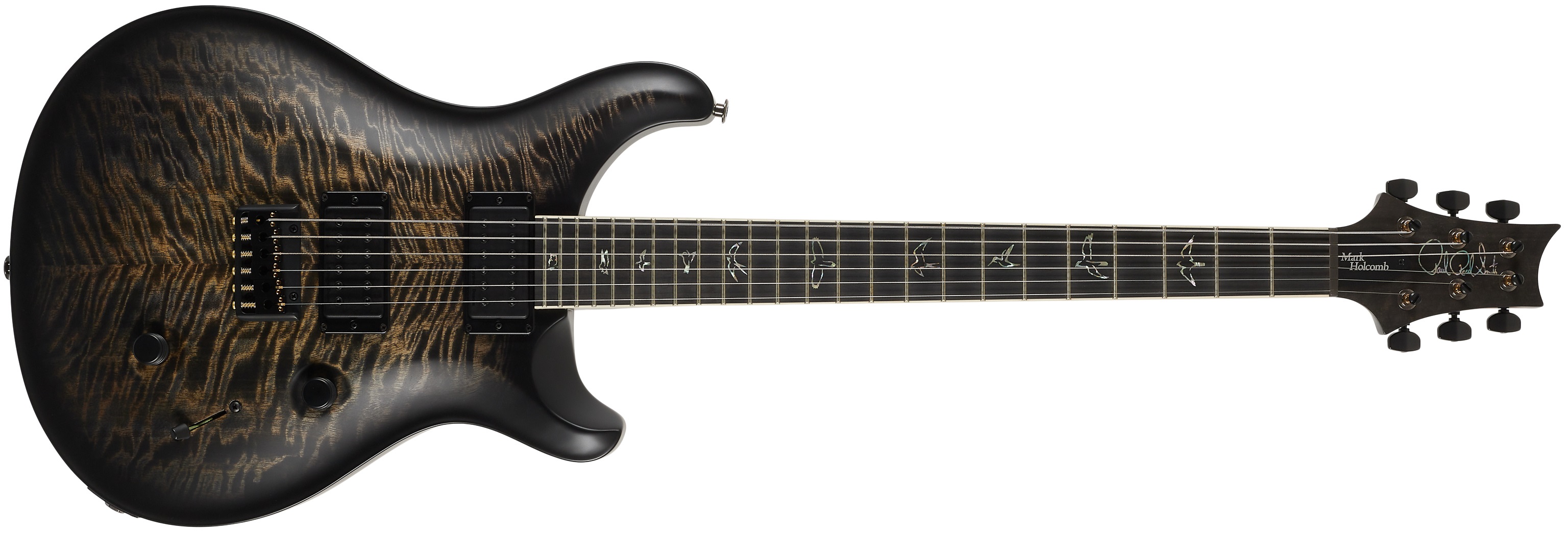 Levně PRS Mark Holcomb Charcoal Wraparound Burst