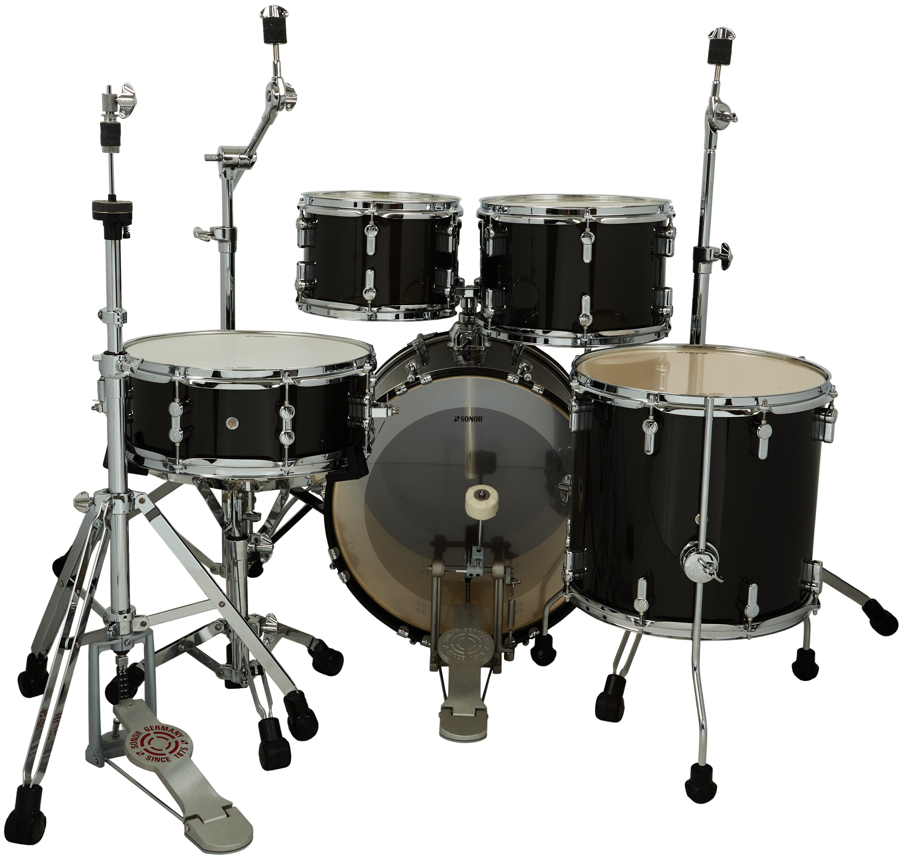 Sonor AQX Kids Black Midnight Sparkle 5 Piece Drum Set (obrázek 4)