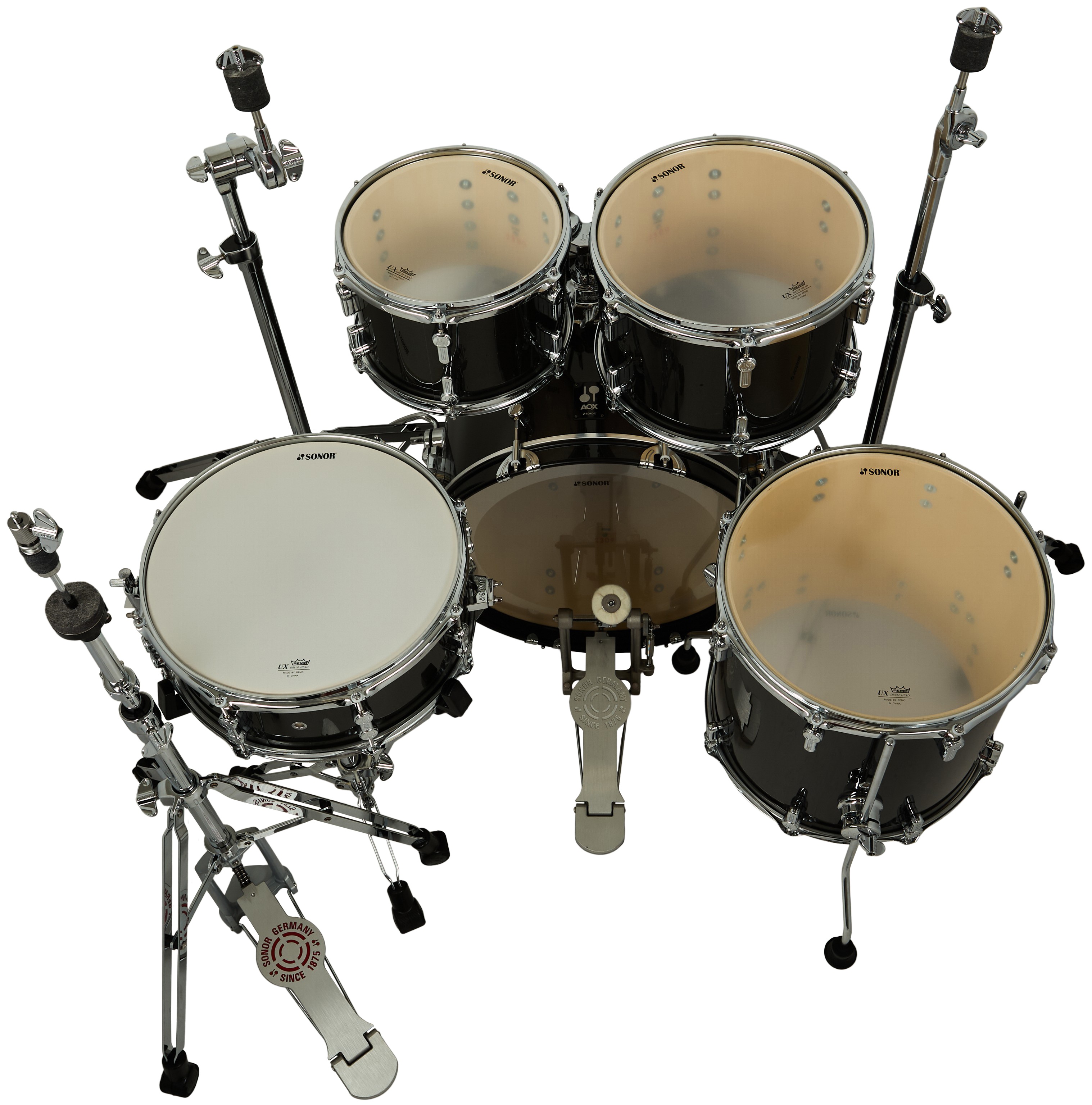 Sonor AQX Kids Black Midnight Sparkle 5 Piece Drum Set (obrázek 5)