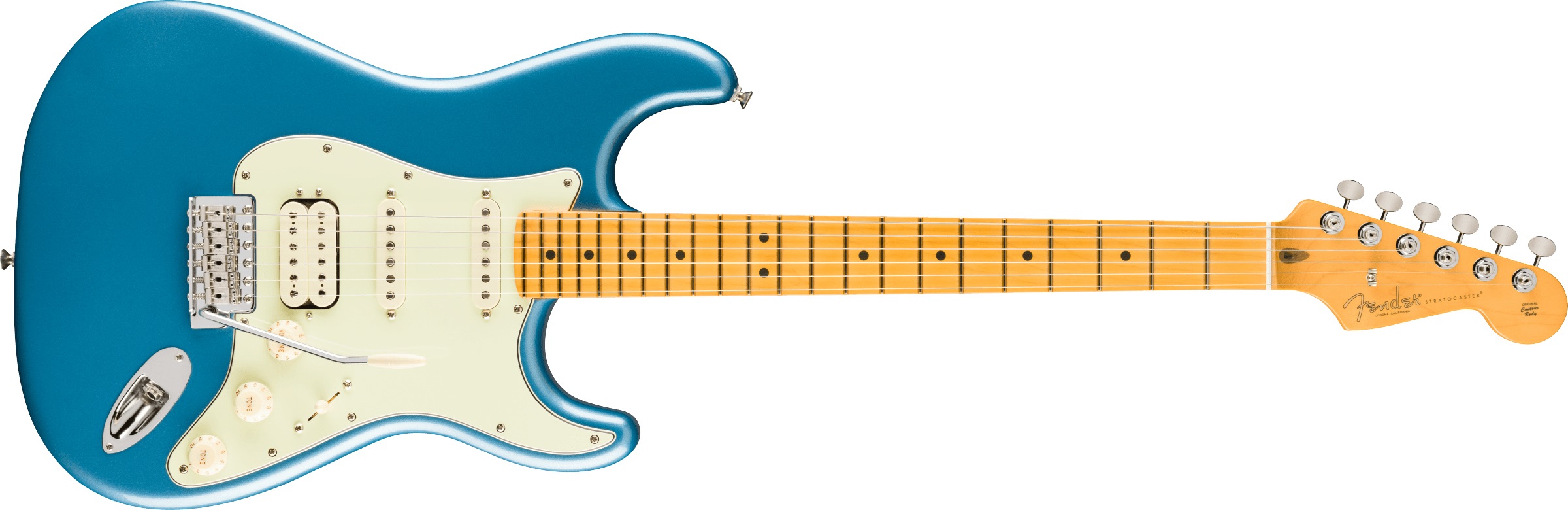 Levně Fender American Professional Classic Stratocaster HSS MN Faded Lake Pl