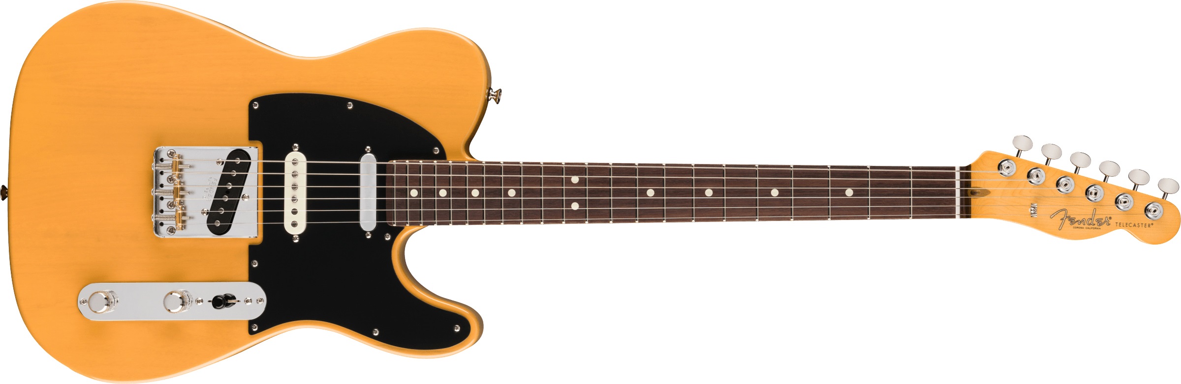 Levně Fender American Professional Classic Telecaster SSS RW Butterscotch Bl