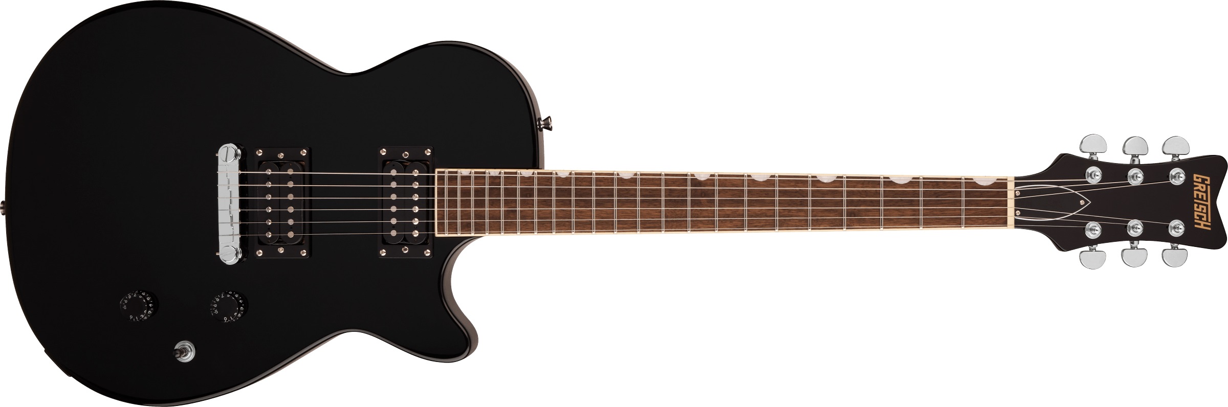 Levně Gretsch Streamliner Jet Club LRL Jet Black