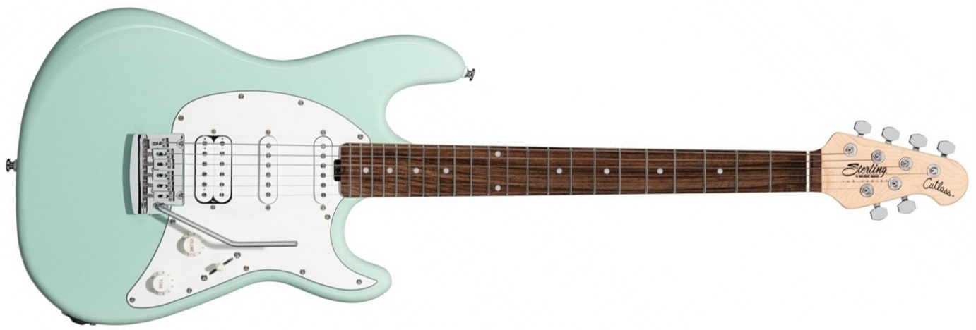 Levně Sterling by Music Man SUB Cutlass CT30HSS Mint Green