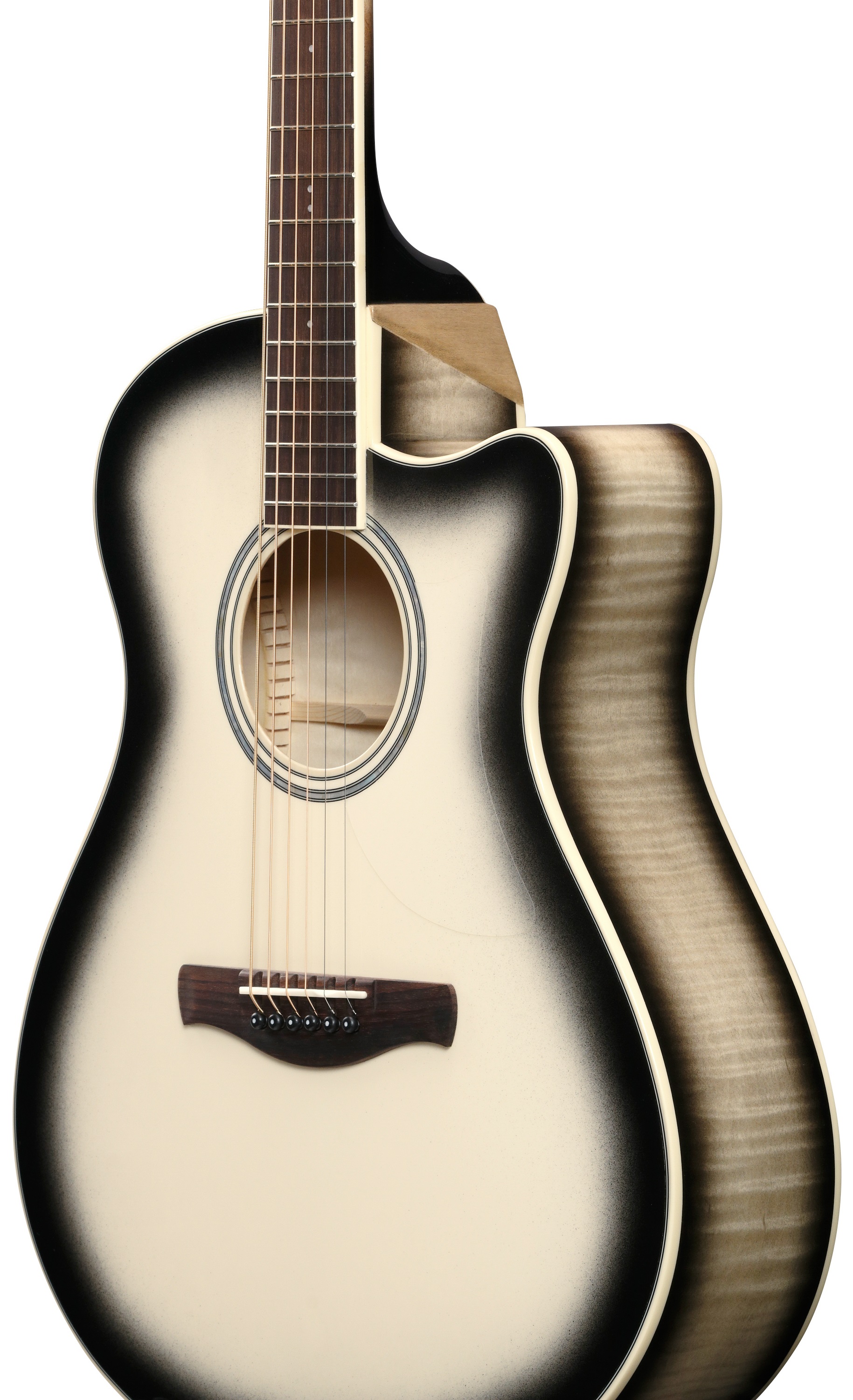 Ibanez AAM370M1CE Transparent Panda (obrázek 3)