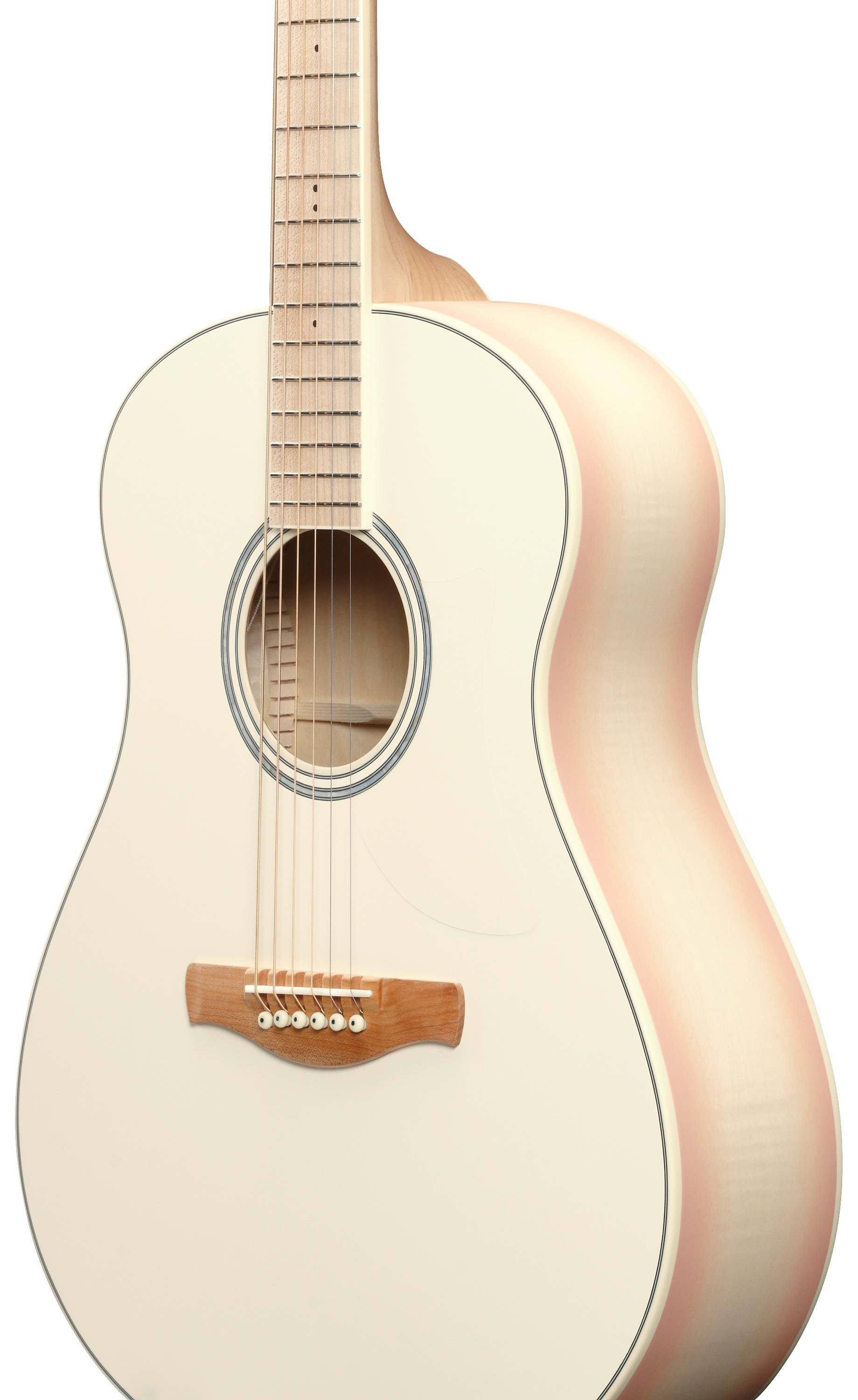 Ibanez AAM370M2E Transparent Antique White Peach Fuzz (obrázek 3)