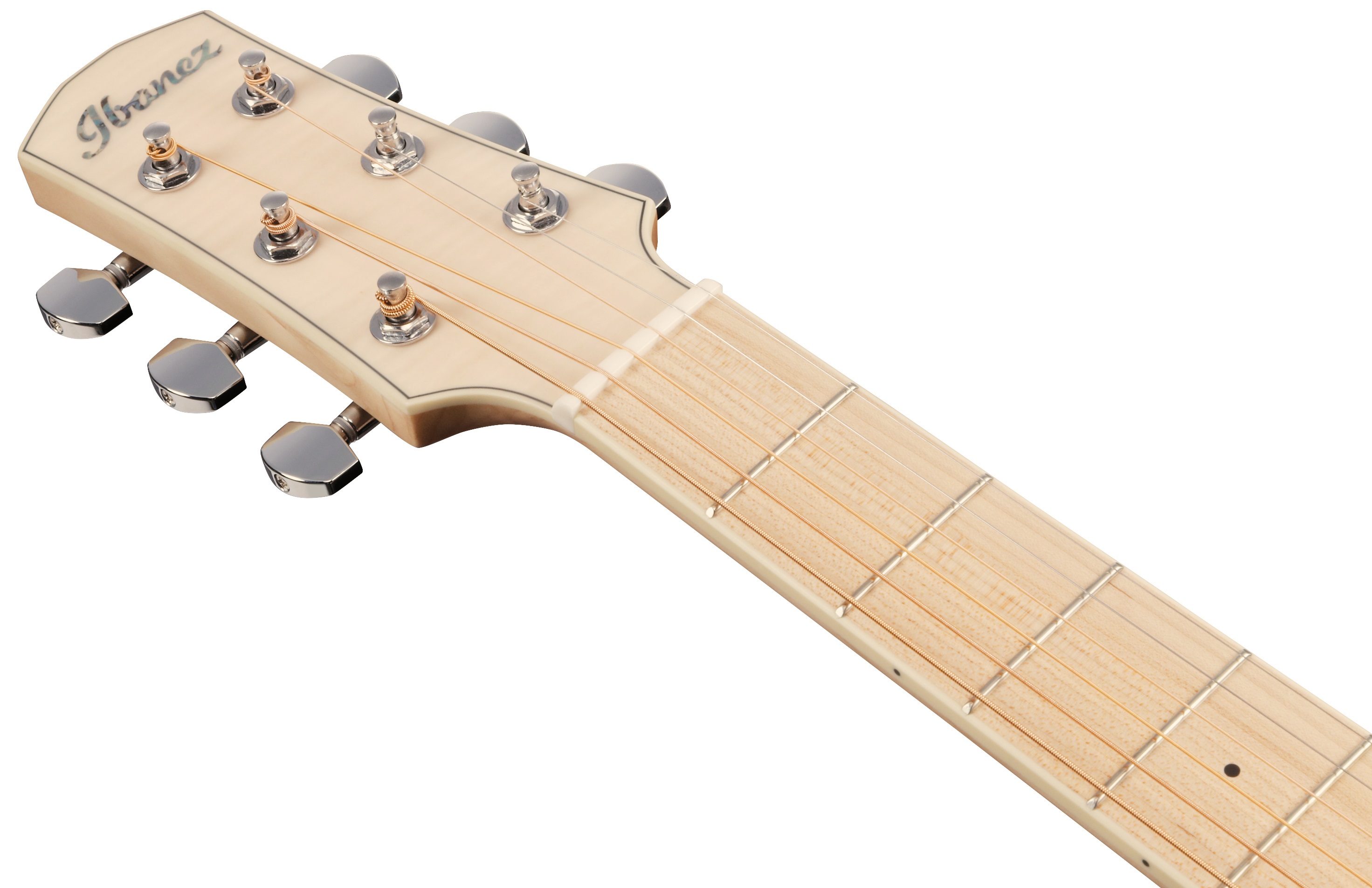 Ibanez AAM370M2E Transparent Antique White Peach Fuzz (obrázek 6)