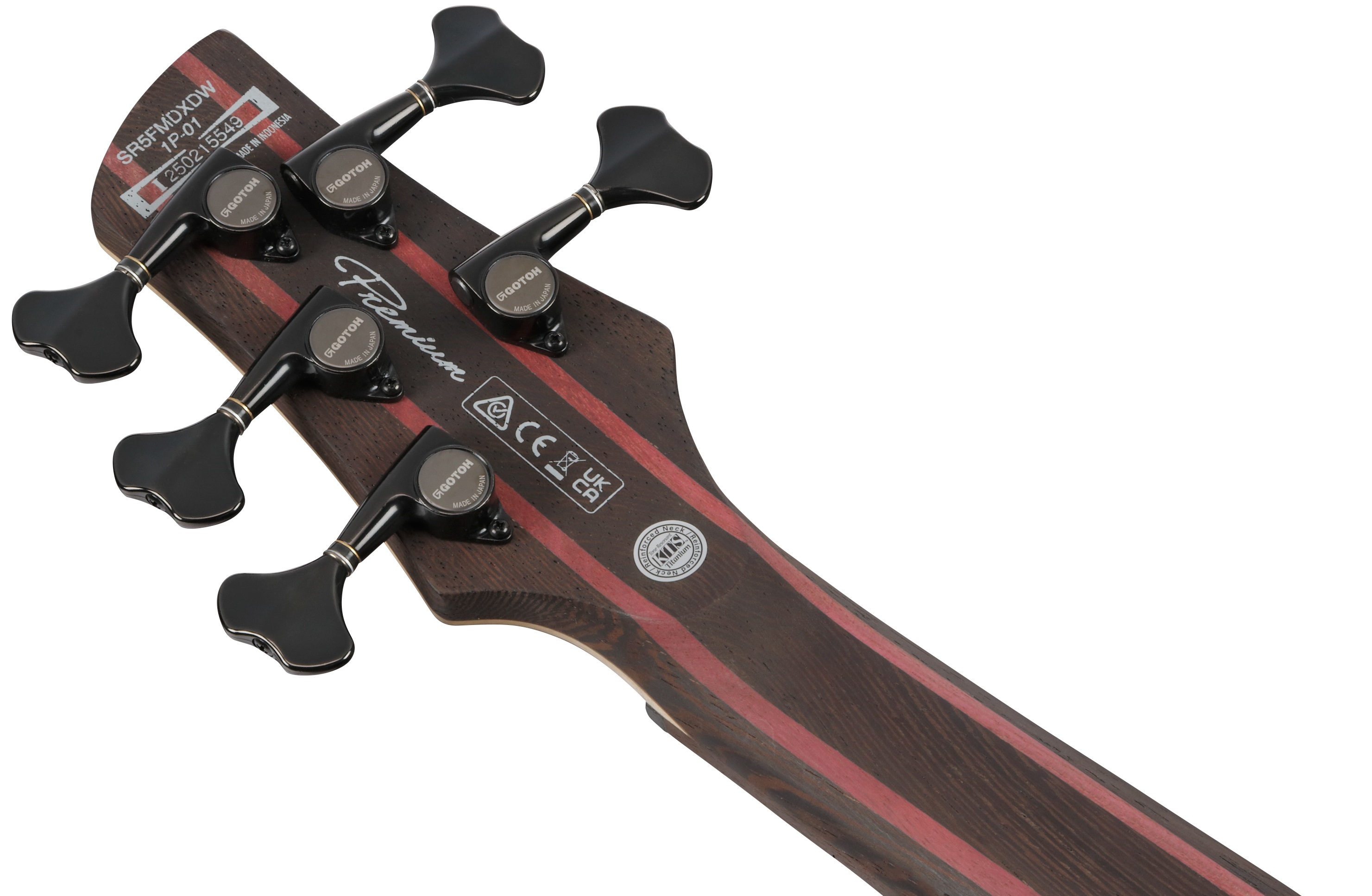 Ibanez SR1455DW Transparent Gray (obrázek 5)