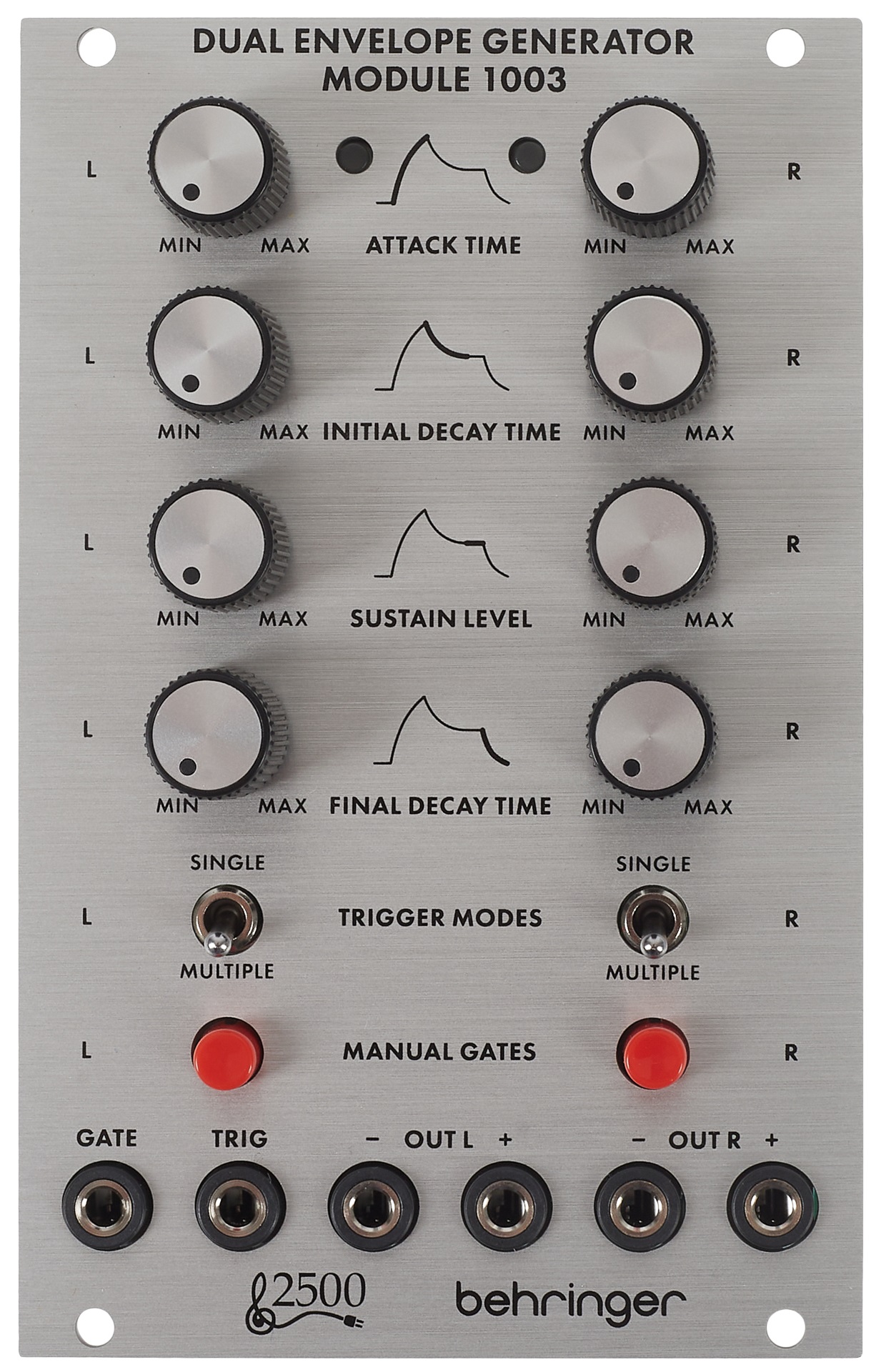 Levně Behringer DUAL ENVELOPE GENERATOR MODULE 1003