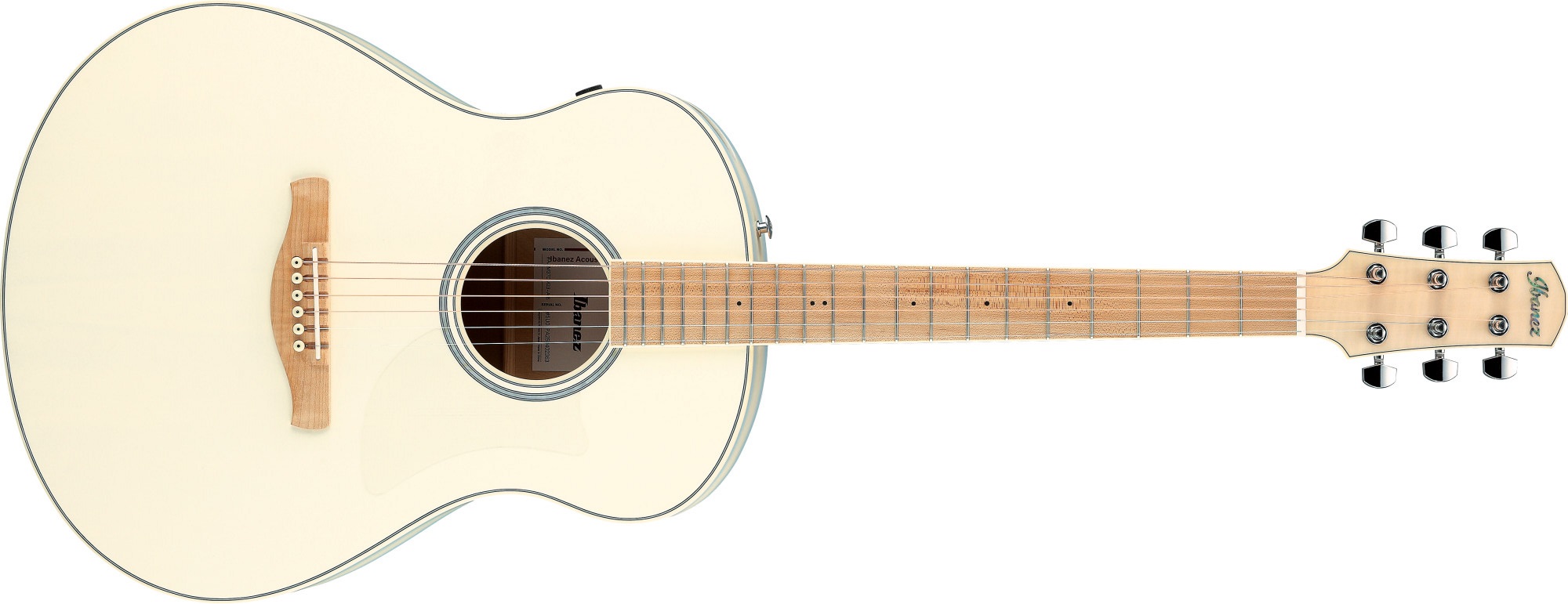 Levně Ibanez AAM370M2E Transparent Antique White Ice Blue