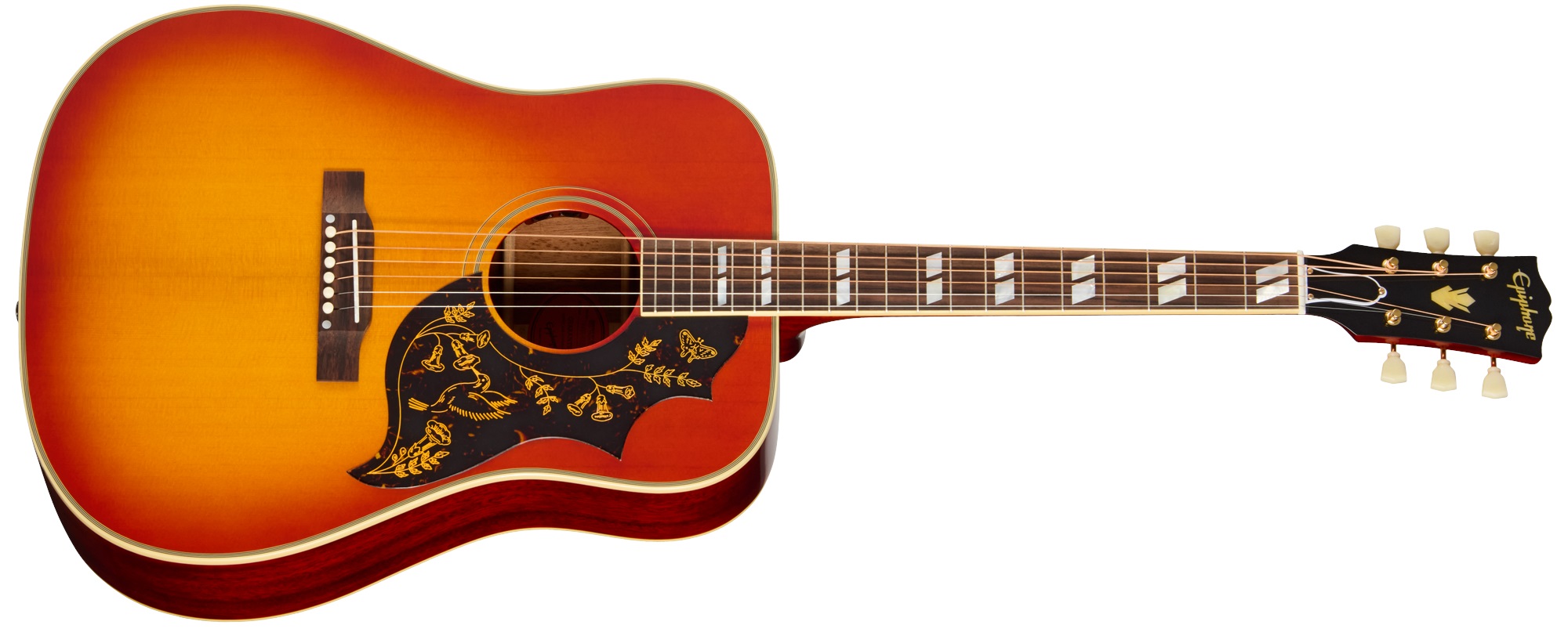 Levně Epiphone 1960 Hummingbird Reissue Heritage Cherry Sunburst