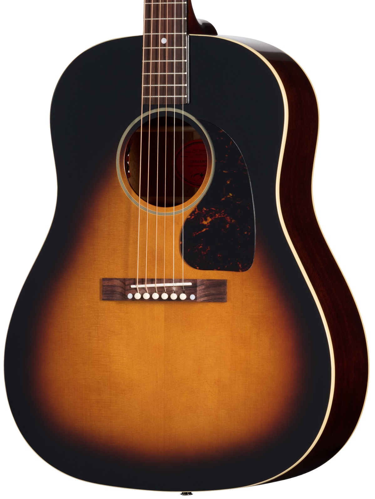 Epiphone 1942 Banner J-45 Reissue Vintage Sunburst (obrázek 3)