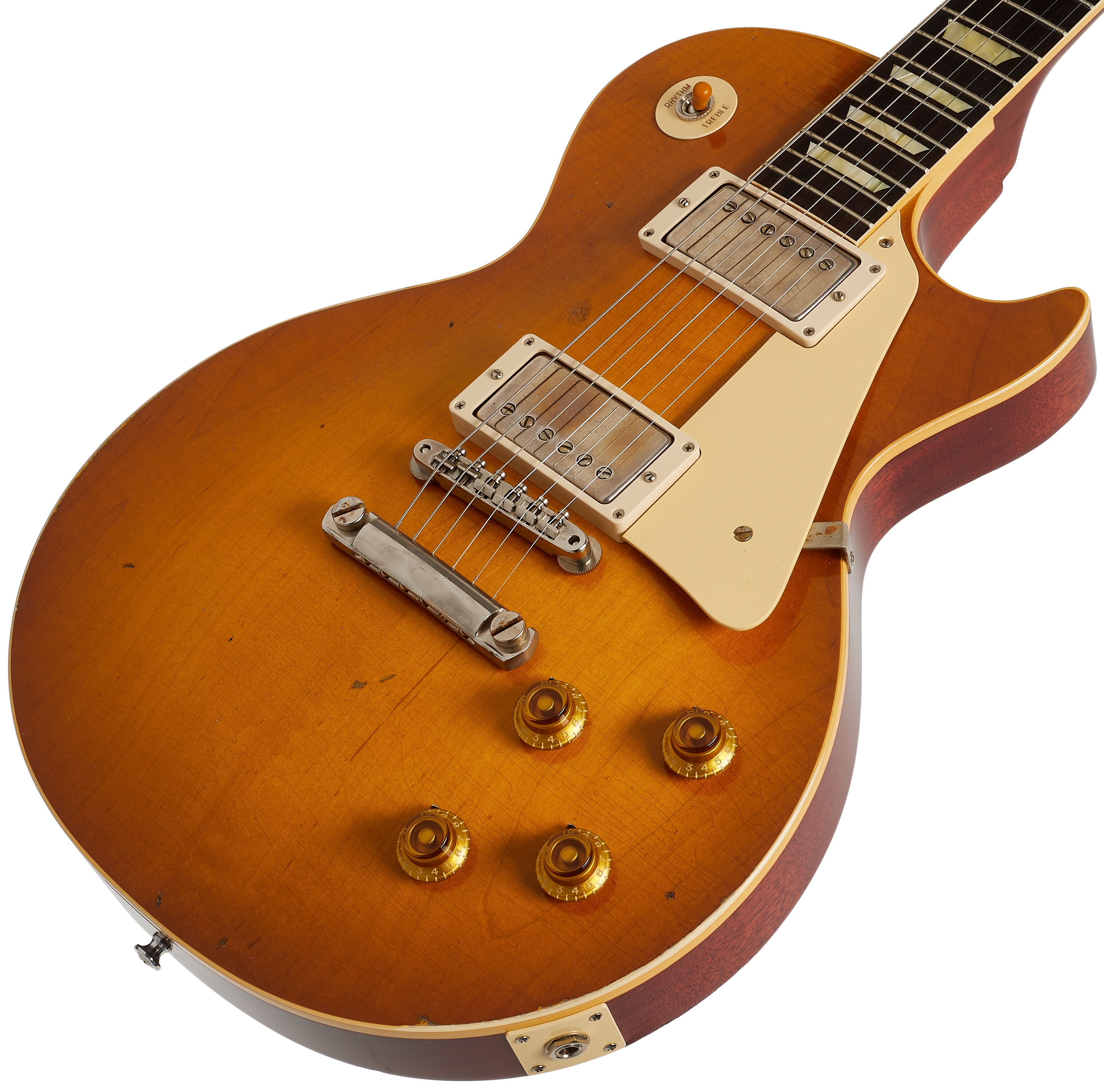 Gibson Custom 1958 Les Paul Standard Reissue Light Aged Lemon Burst (r (obrázek 3)