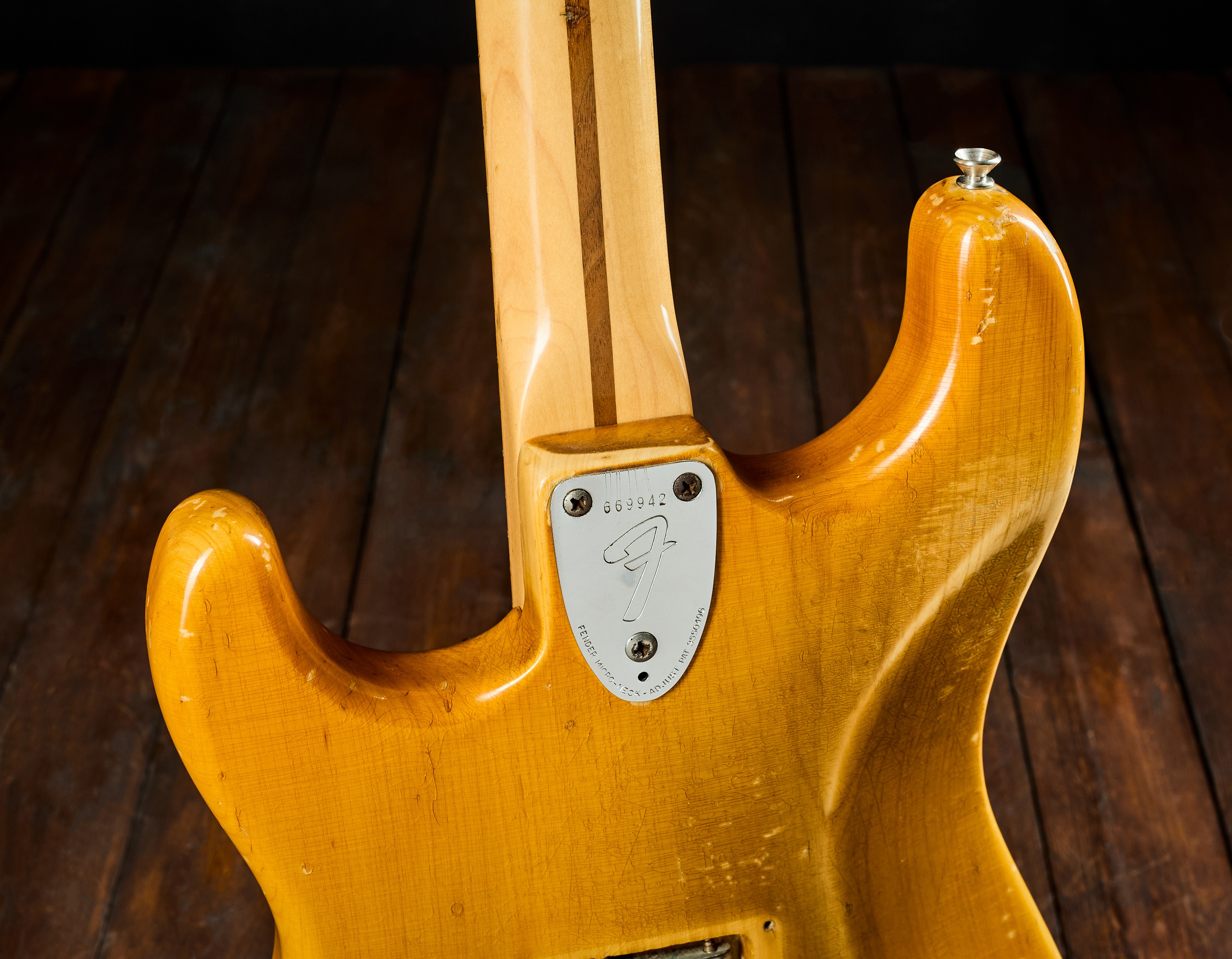 Fender 1975 Stratocaster NAT Refret/Refin (obrázek 5)