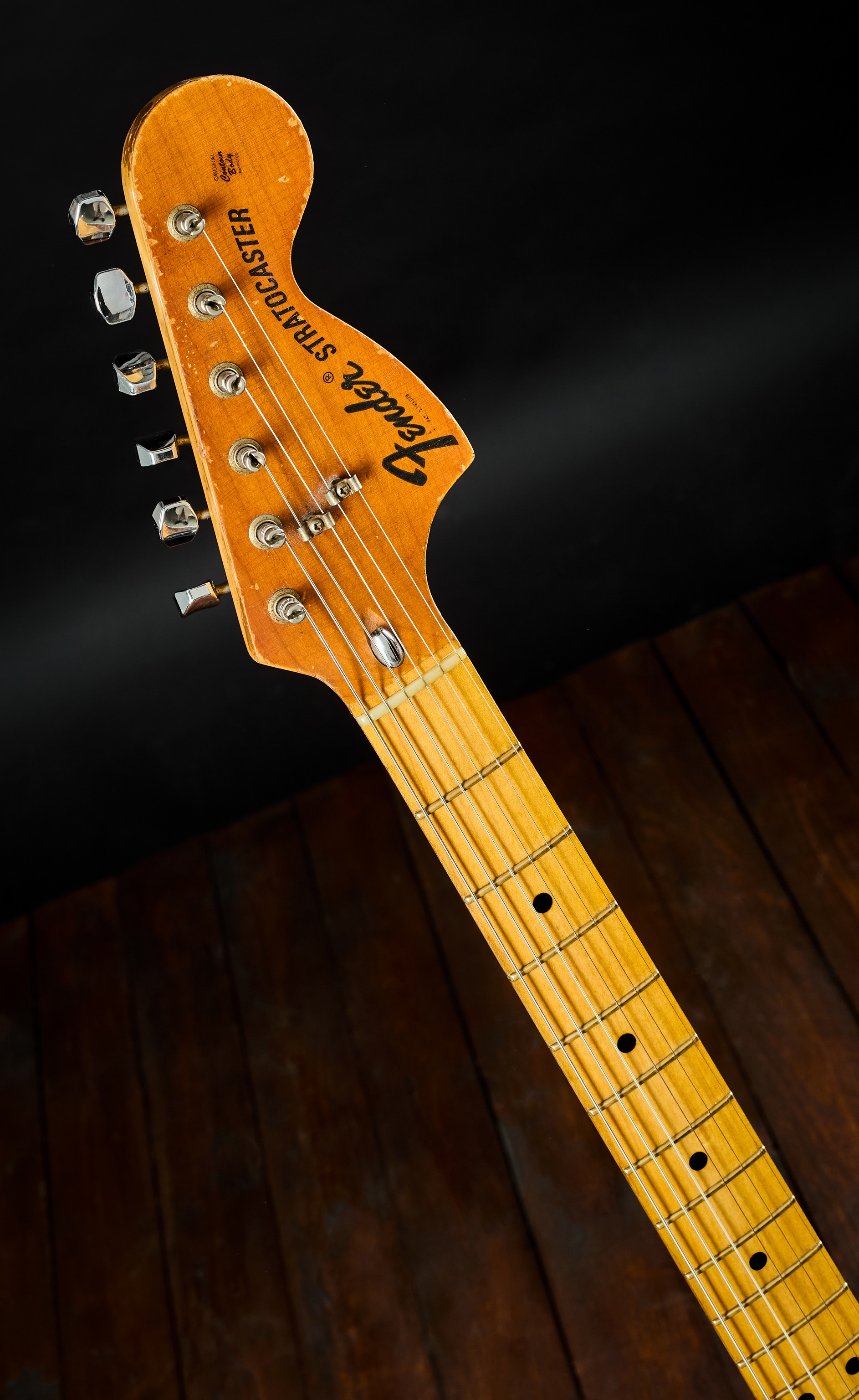 Fender 1975 Stratocaster NAT Refret/Refin (obrázek 6)