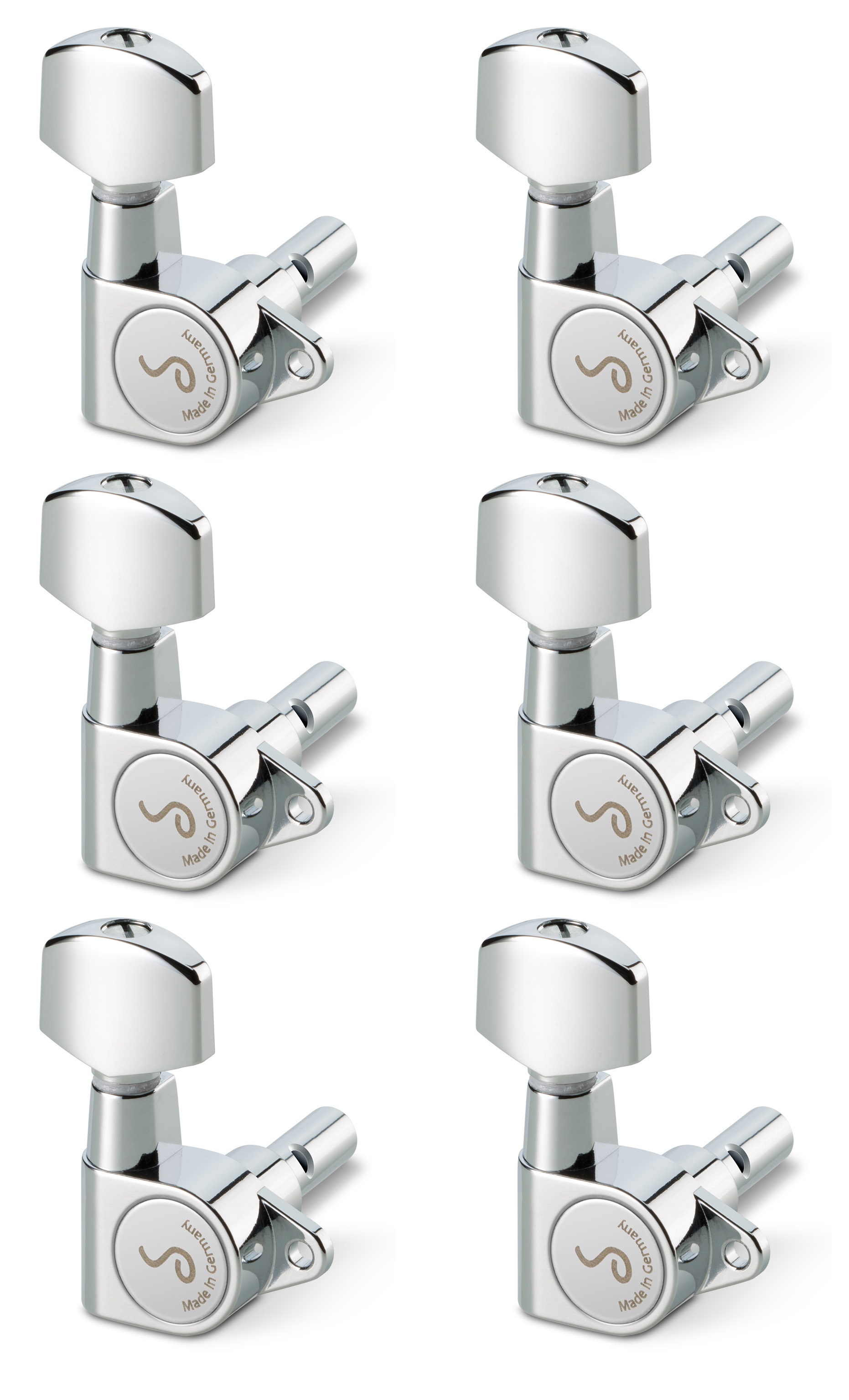 Levně Schaller M6 90 6 left Chrome Locking 21,0
