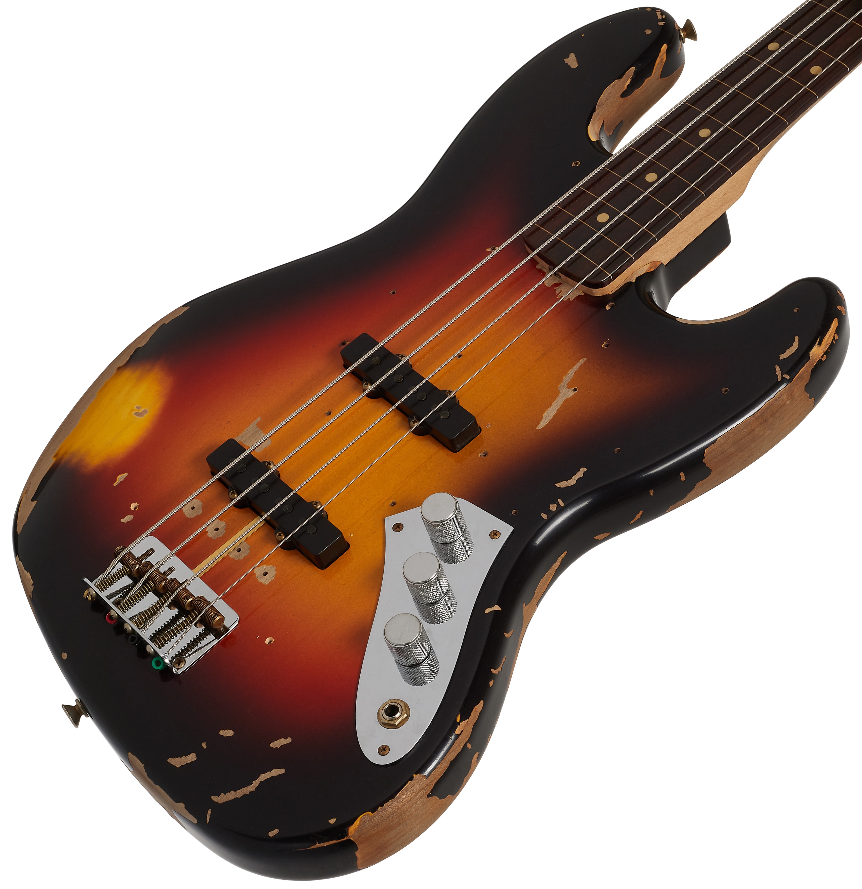 Fender Custom Shop Jaco Pastorius Tribute Fretless Jazz Bass 3TS (obrázek 3)