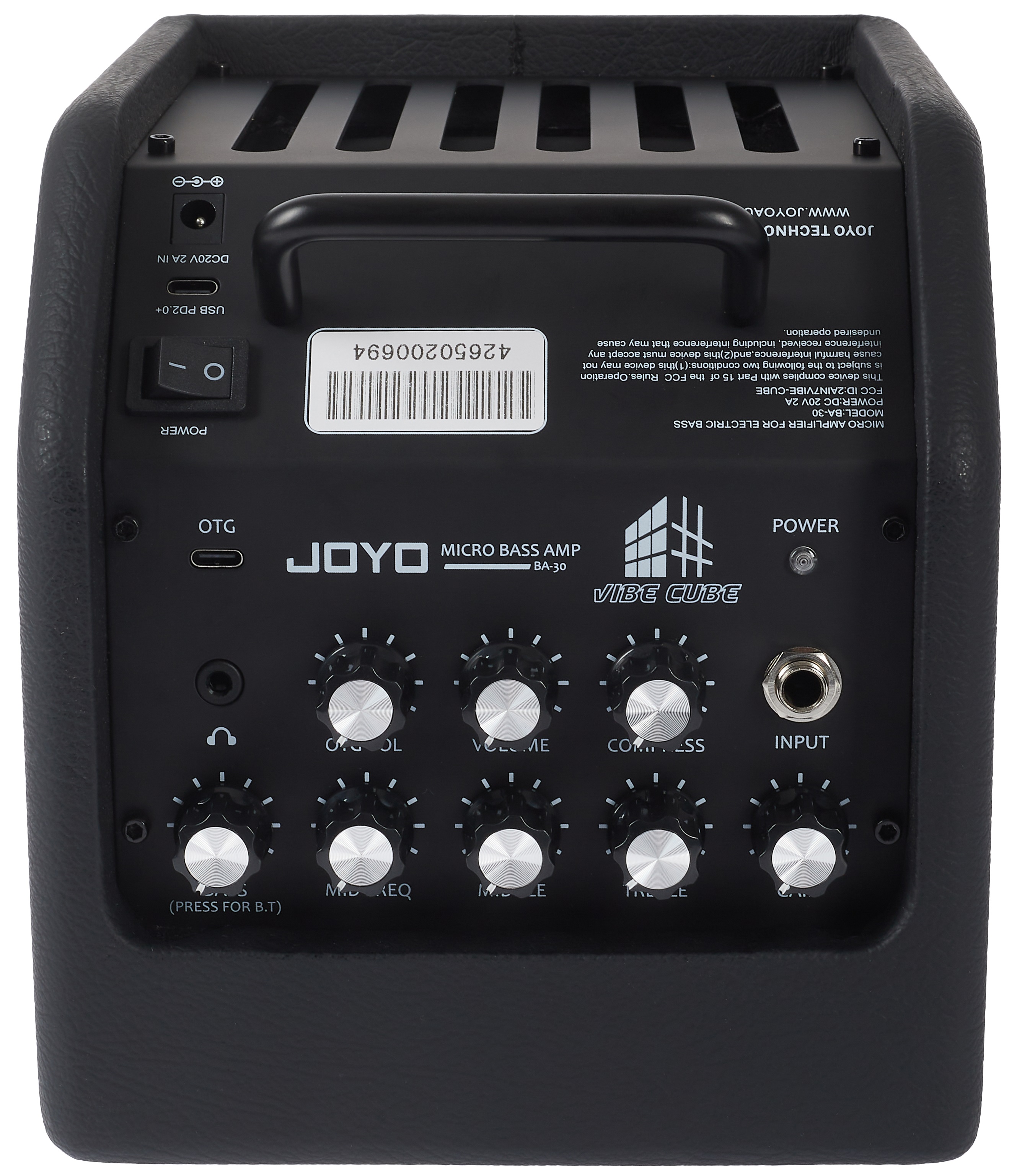 Joyo BA-30 Vibe Cube BK (obrázek 4)