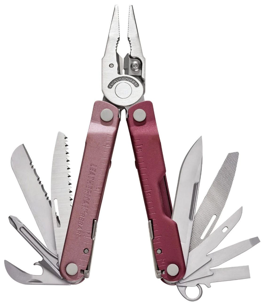 Levně Leatherman REBAR HEATHERED CRANBERRY