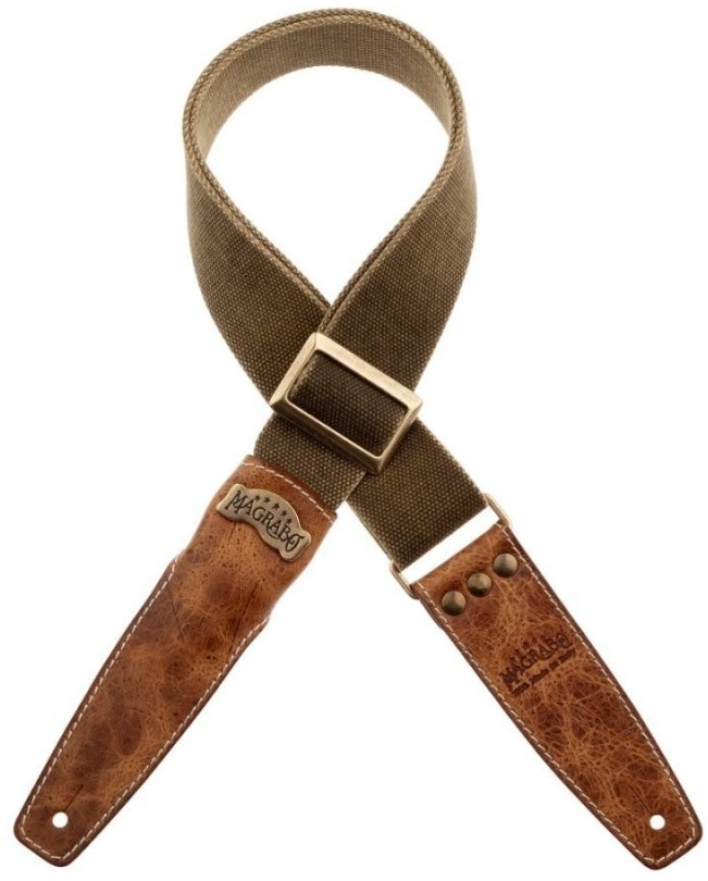 Levně Magrabò Stripe SS Cotton Washed Green 5 cm, Aged 959