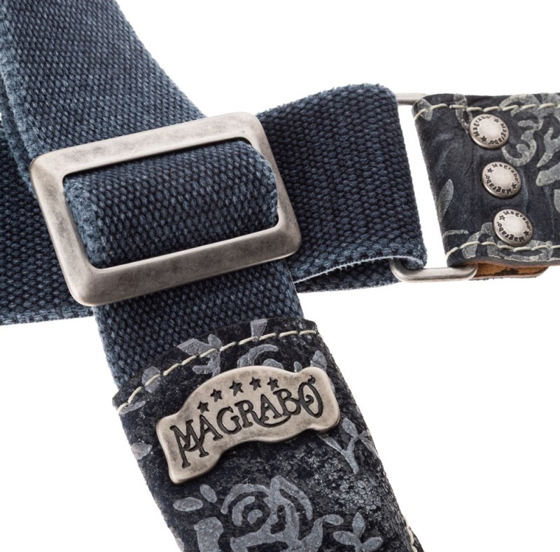 Magrabò Stripe SS Cotton Washed Blue / Rosa Blue 5 cm (obrázek 3)