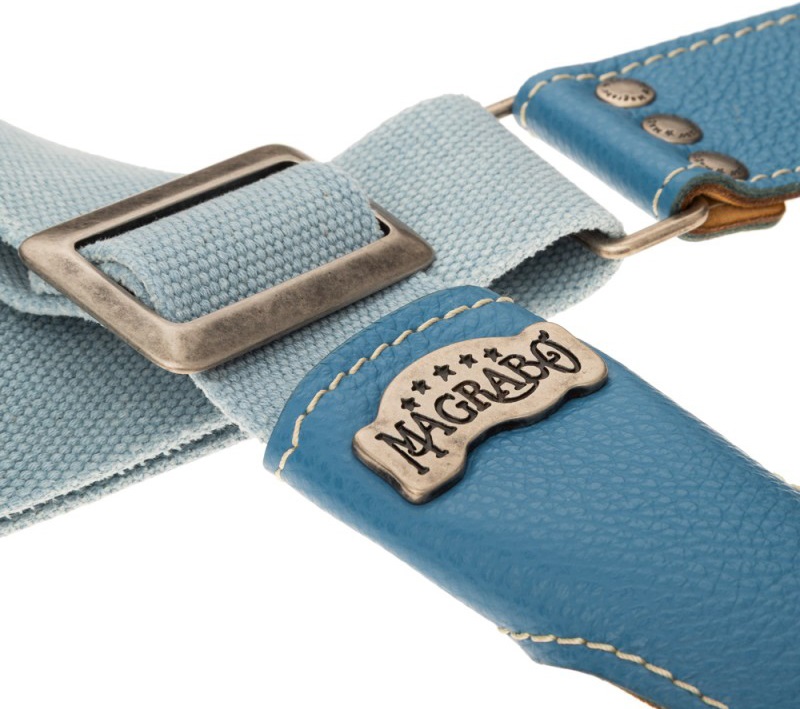 Magrabò Stripe SS Cotton Washed Celestial / Celestial 5 cm (obrázek 3)