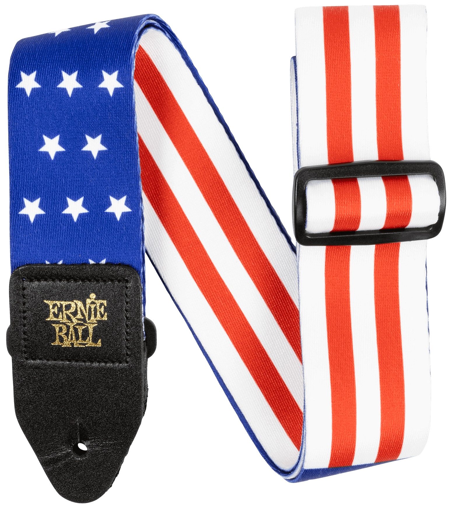 Levně Ernie Ball Premium Guitar Strap/Bass Strap - Stars and Stripes