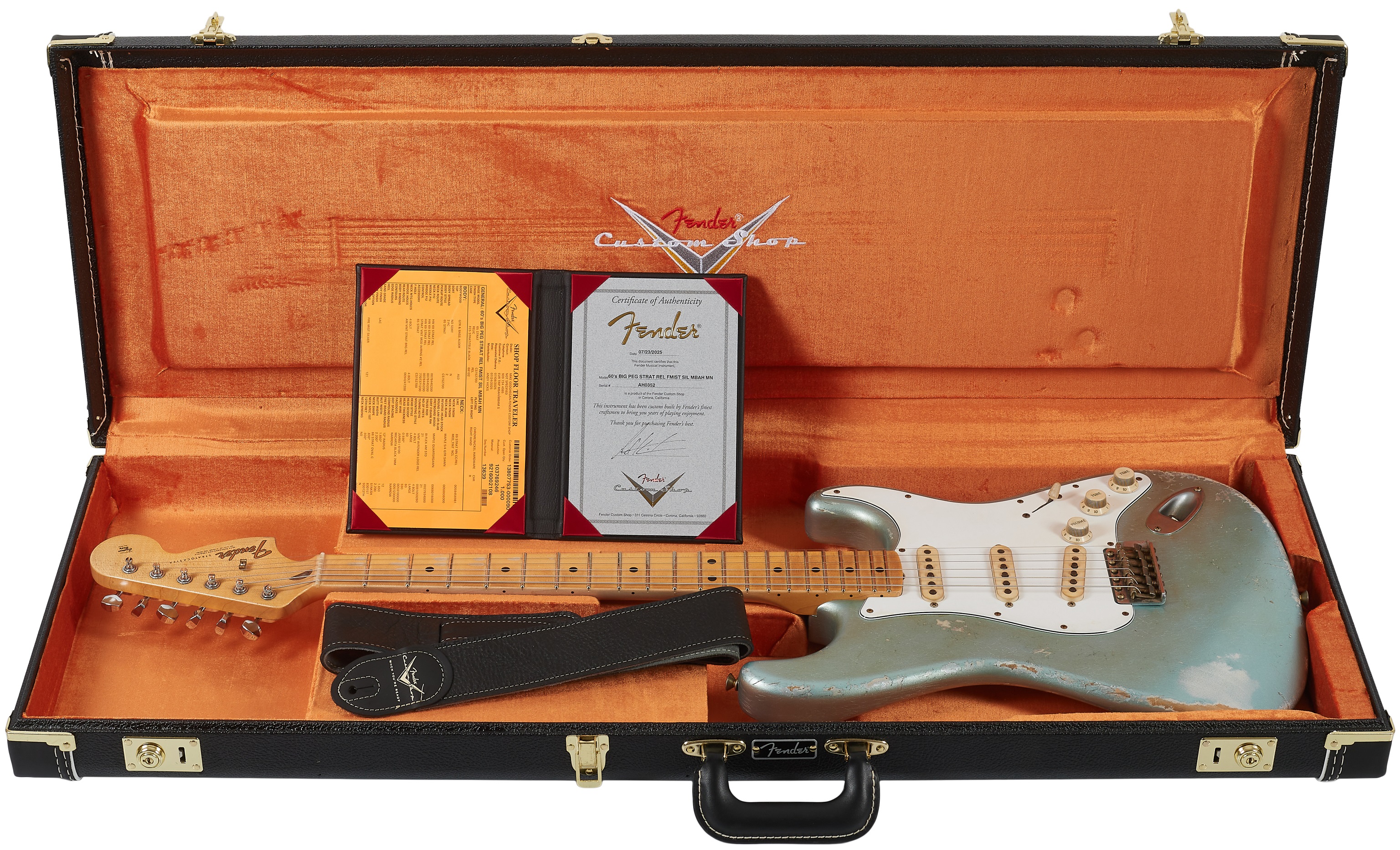 Fender Custom Shop 60's Big Peg Stratocaster Andy Hicks Masterbuilt (obrázek 6)