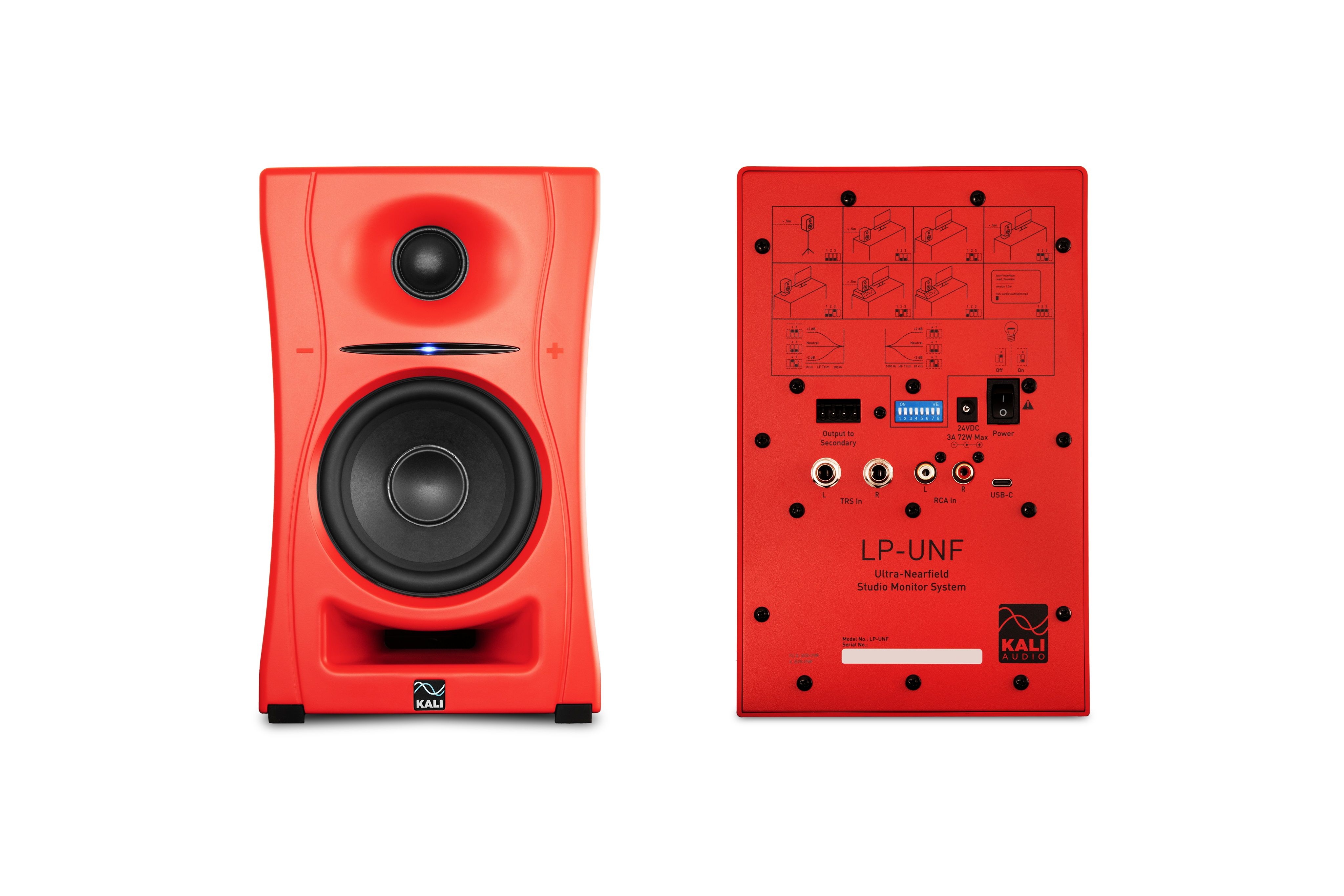 Kali Audio LP-UNF Red (obrázek 3)